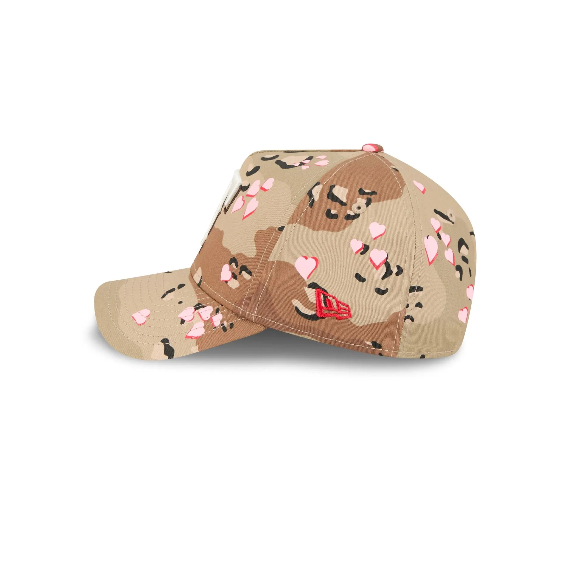 Texas Rangers Camo Hearts 9FORTY A-Frame Snapback Hat sold by New Era product image thumbnail 4
