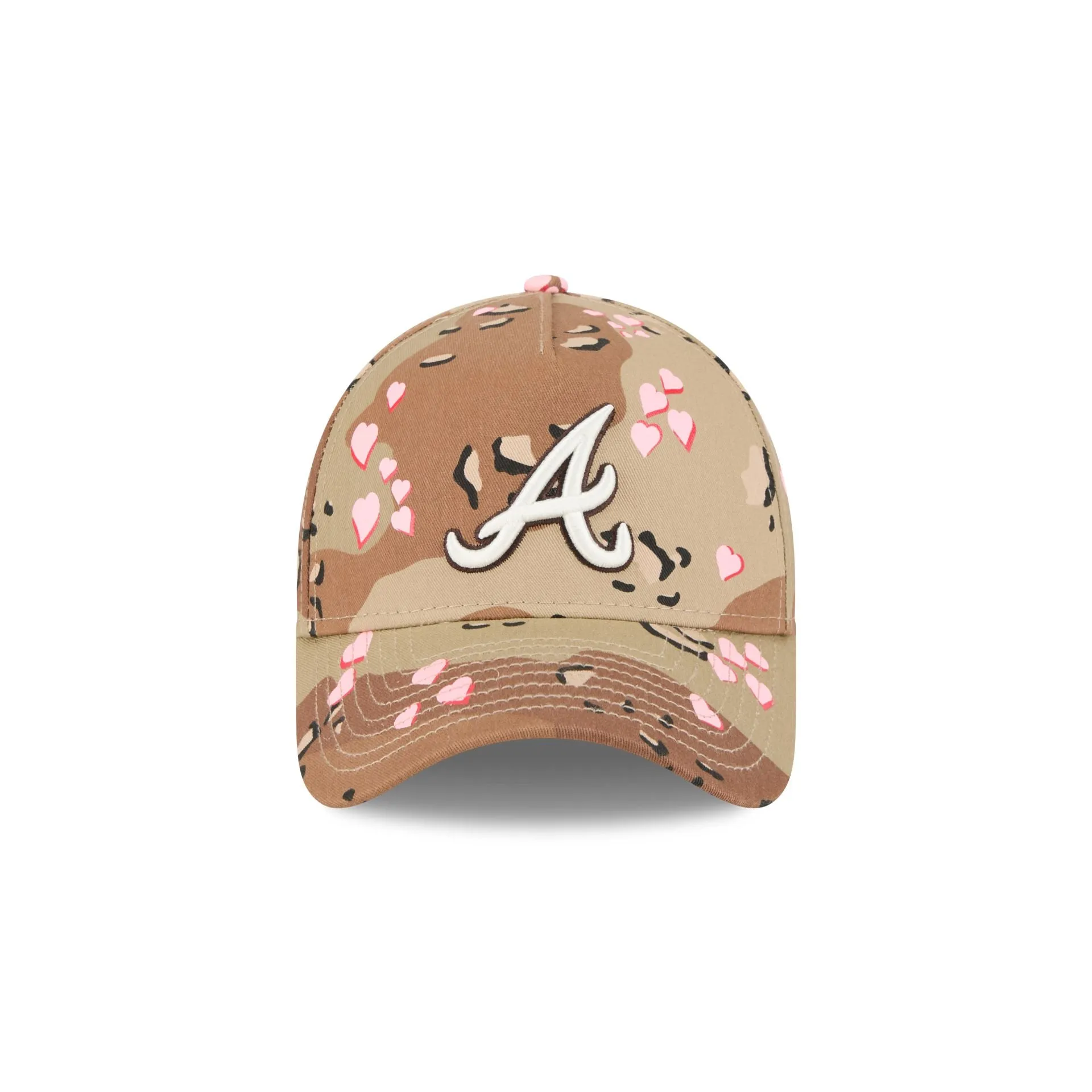 Atlanta Braves Camo Hearts 9FORTY A-Frame Snapback Hat sold by New Era product image thumbnail 2