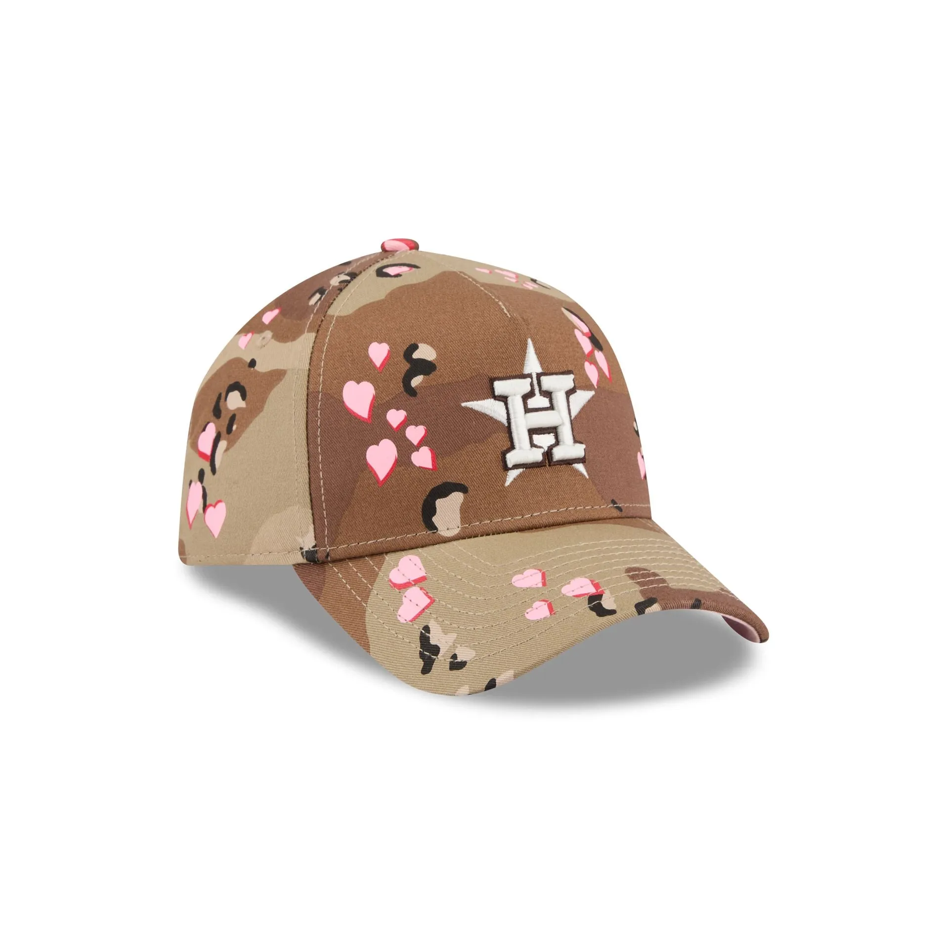 Houston Astros Camo Hearts 9FORTY A-Frame Snapback Hat sold by New Era product image thumbnail 3