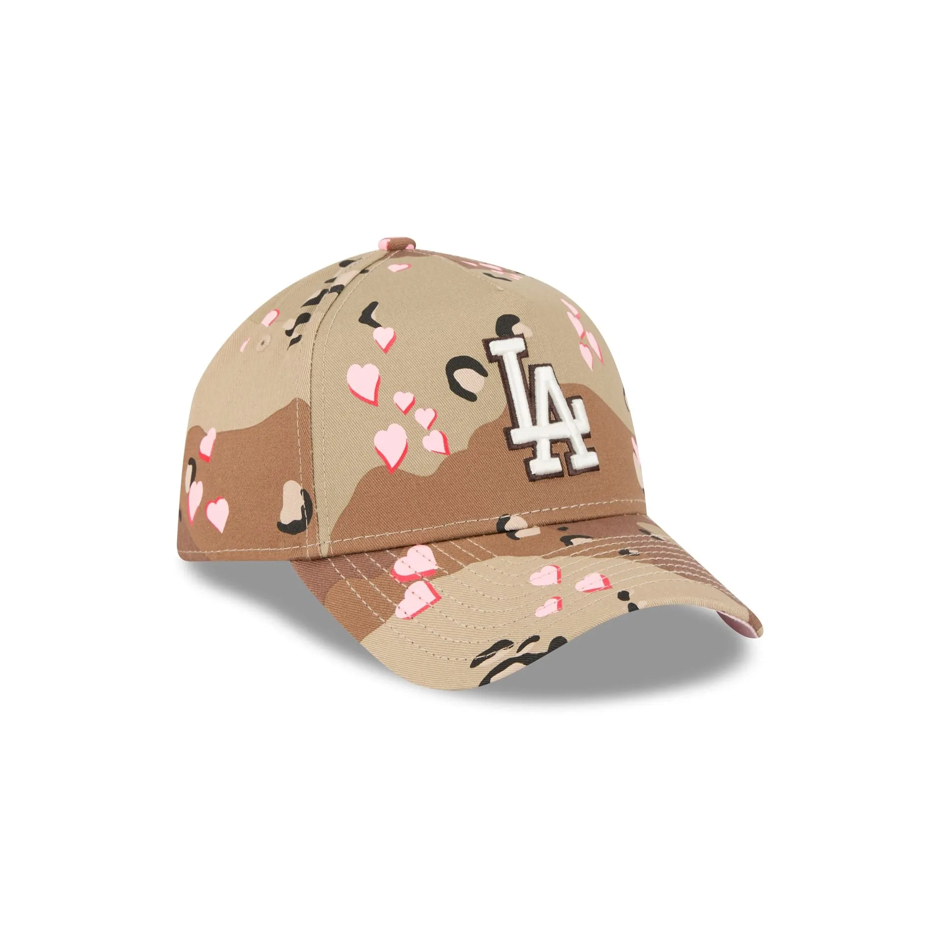 Los Angeles Dodgers Camo Hearts 9FORTY A-Frame Snapback Hat sold by New Era product image thumbnail 3