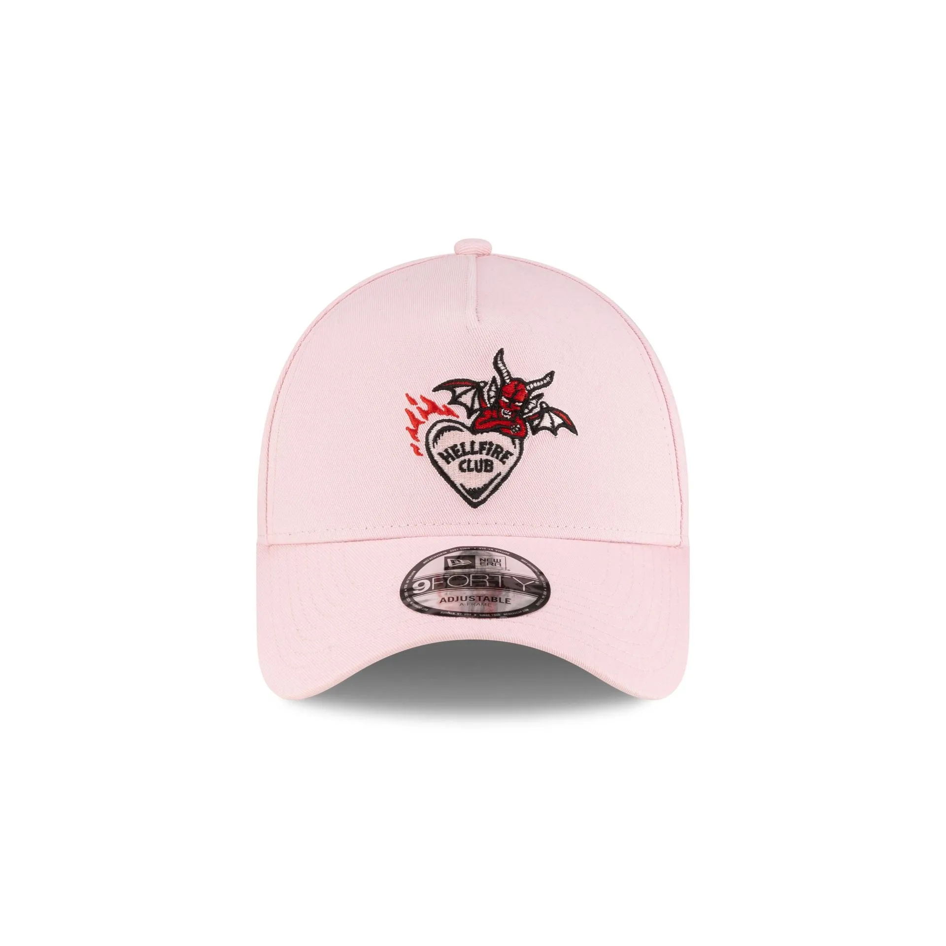 Stranger Things Hellfire Club Pink 9FORTY A-Frame Snapback Hat sold by New Era product image thumbnail 2
