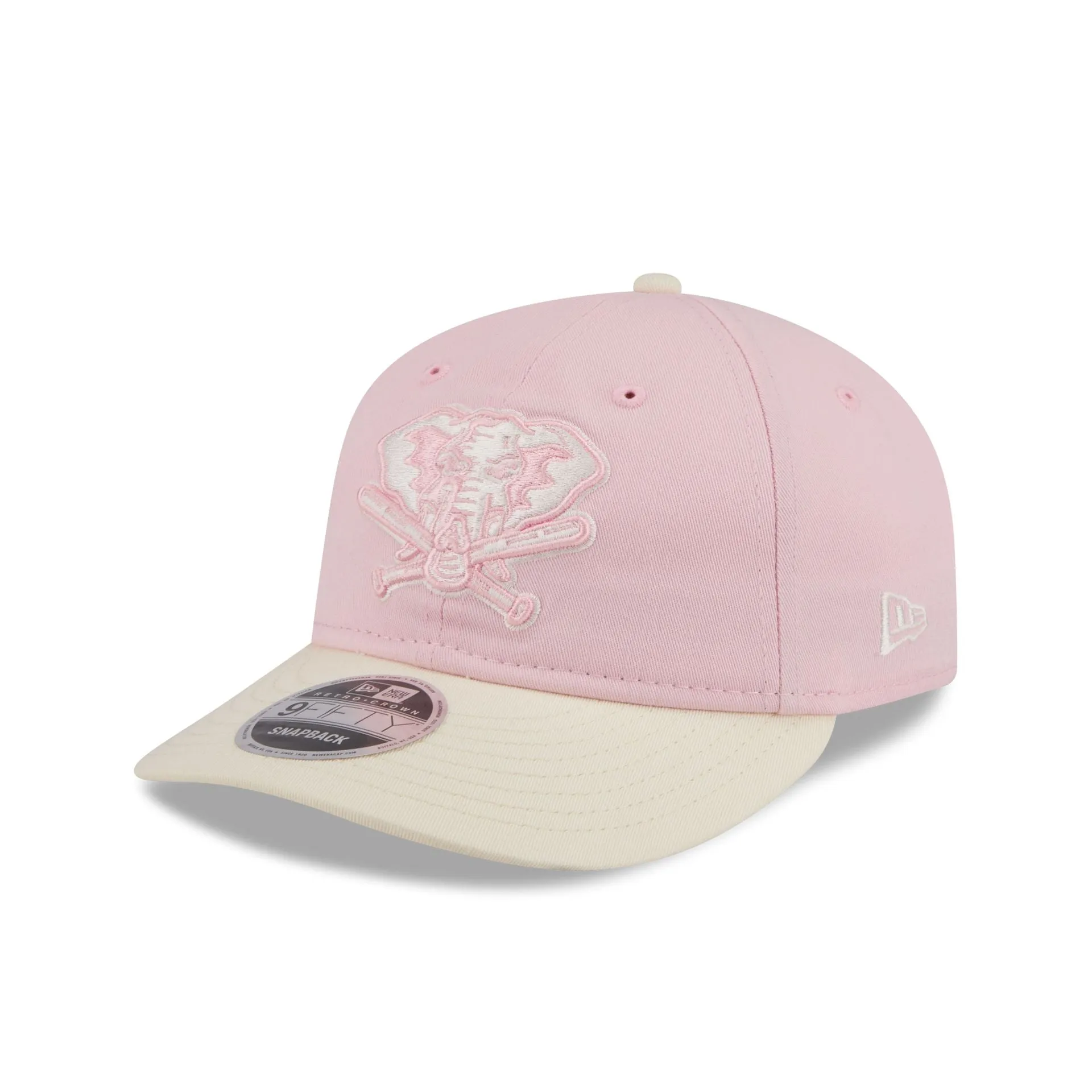 Athletics Light Pink 9FIFTY Snapback Hat sold by New Era product image thumbnail 3