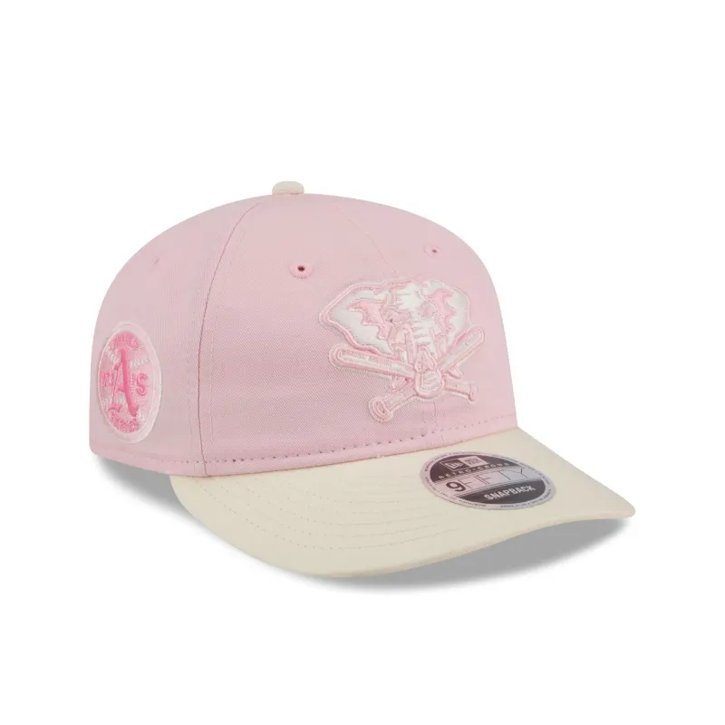 Athletics Light Pink 9FIFTY Snapback Hat sold by New Era