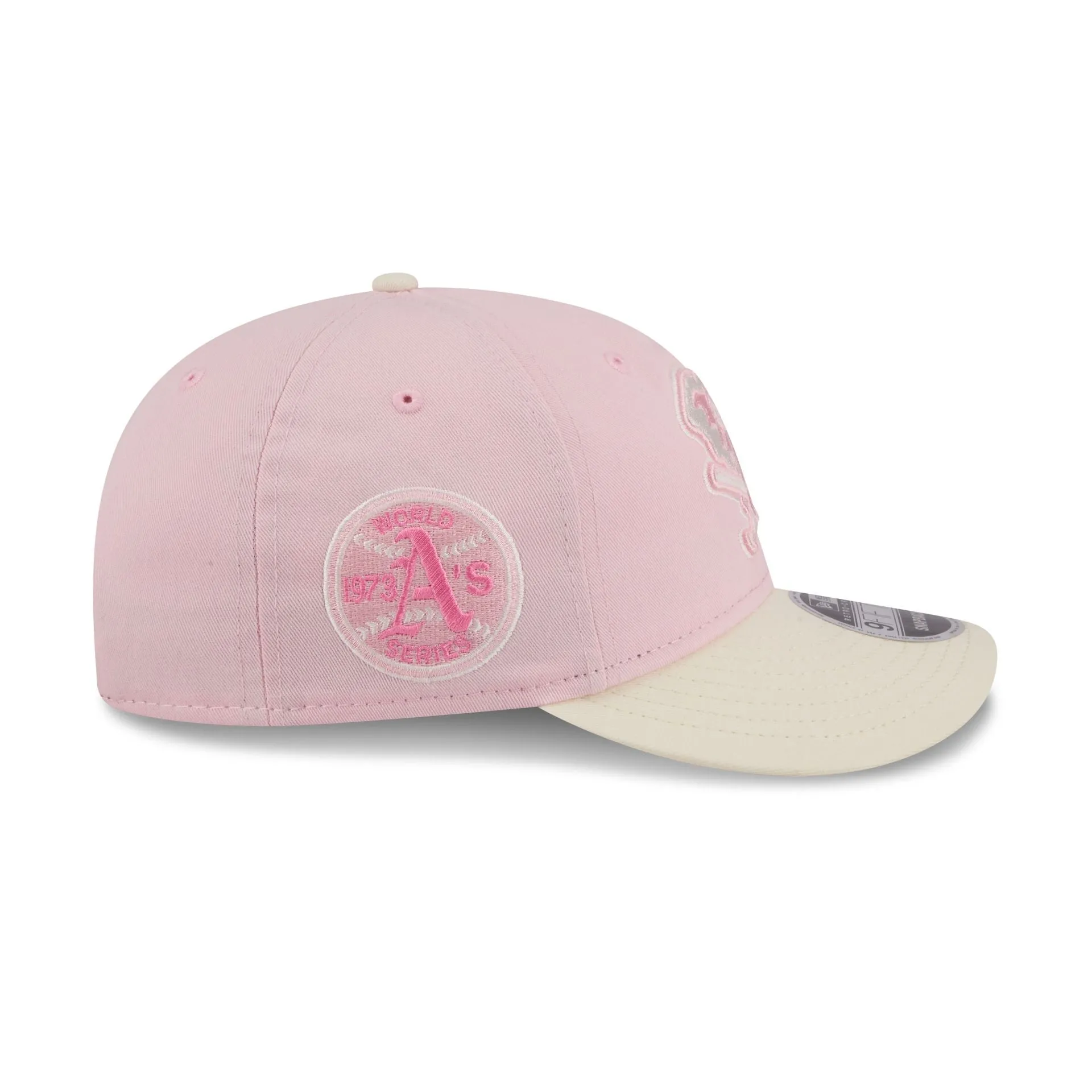 Athletics Light Pink 9FIFTY Snapback Hat sold by New Era product image thumbnail 4