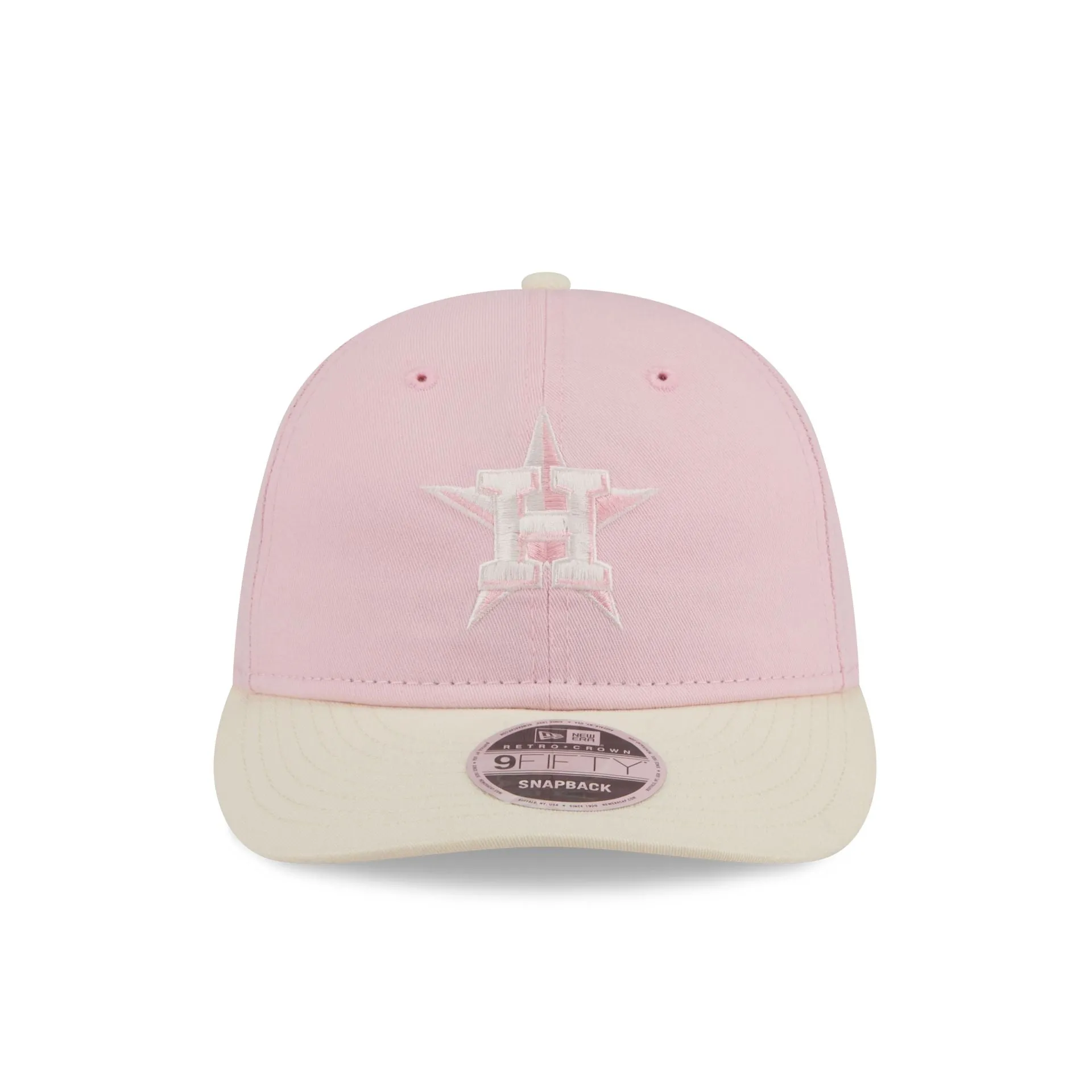 Houston Astros Light Pink Retro Crown 9FIFTY Snapback Hat sold by New Era product image thumbnail 2