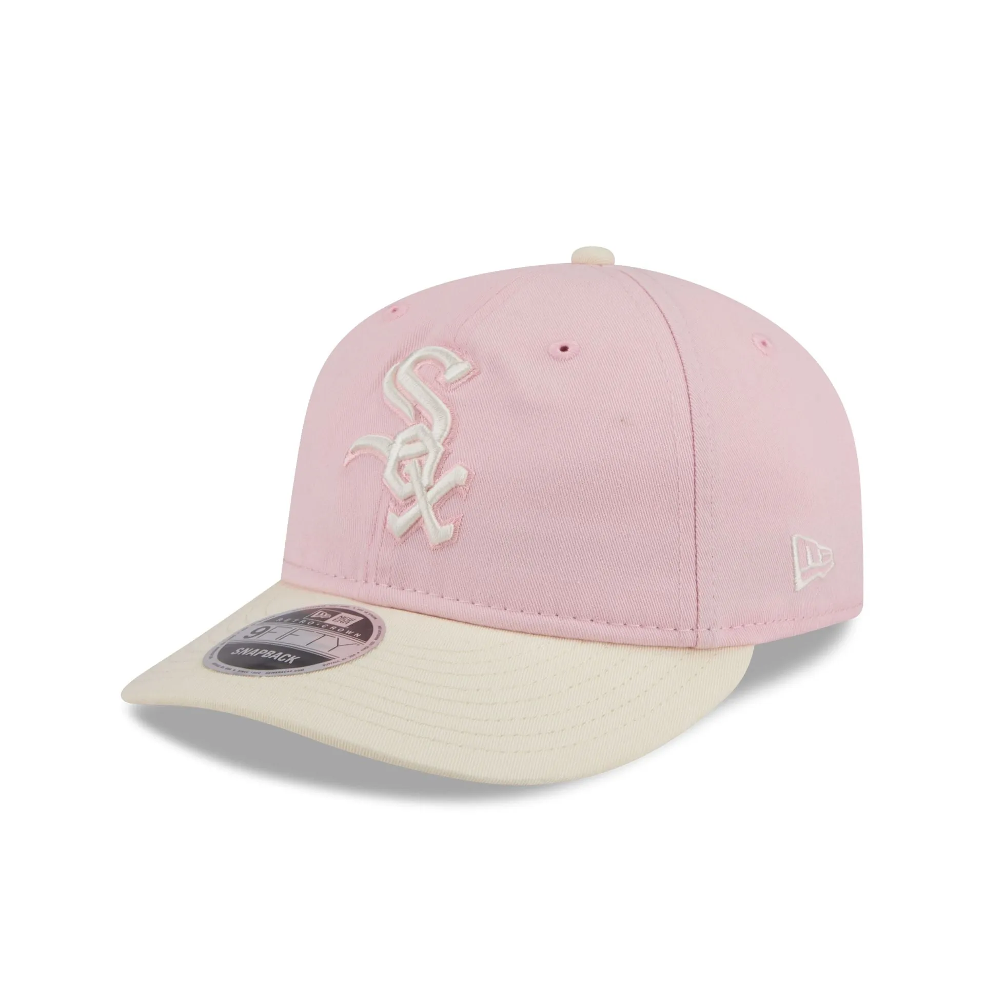 Chicago White Sox Light Pink Retro Crown 9FIFTY Snapback Hat sold by New Era product image thumbnail 3