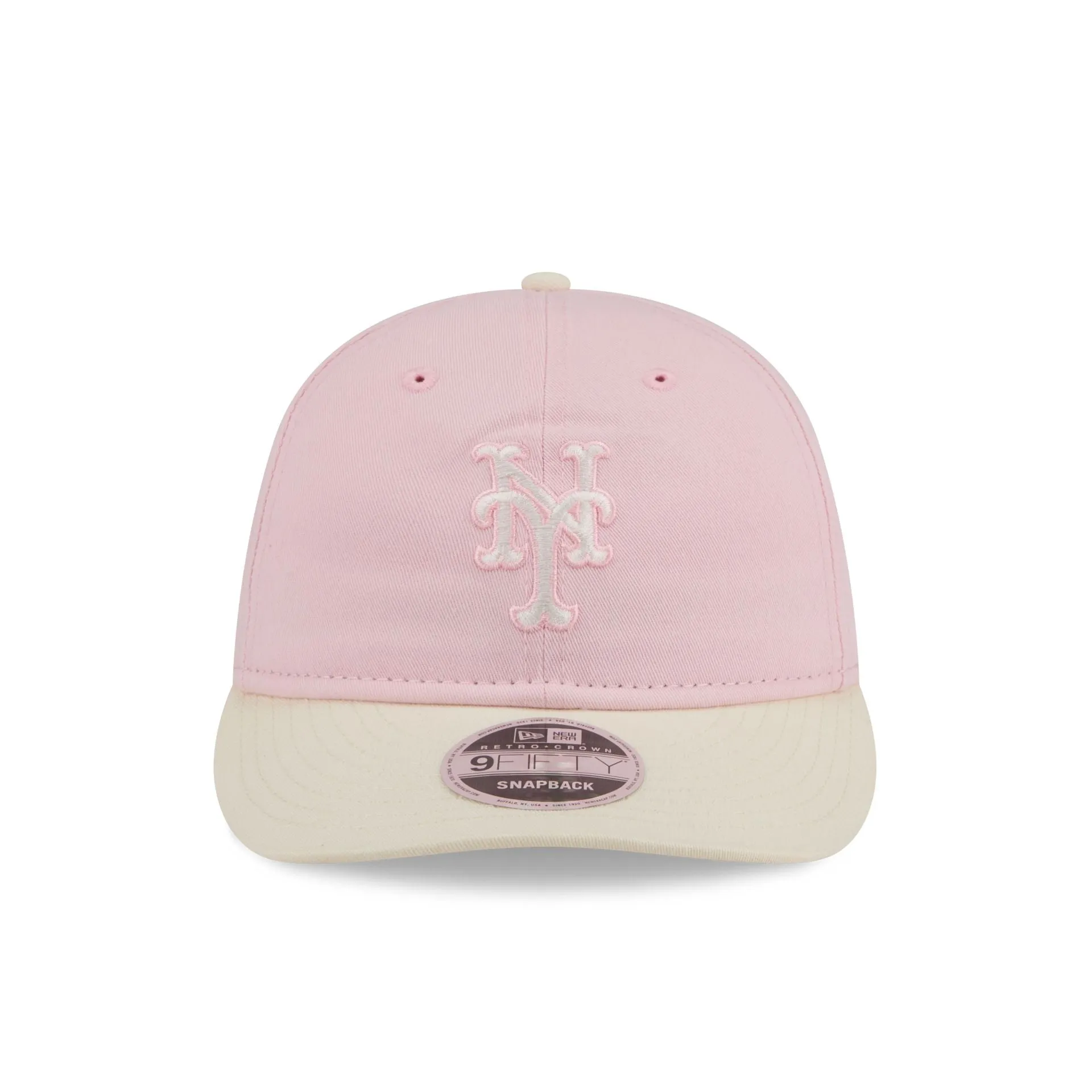 New York Mets Light Pink Retro Crown 9FIFTY Snapback Hat sold by New Era product image thumbnail 2