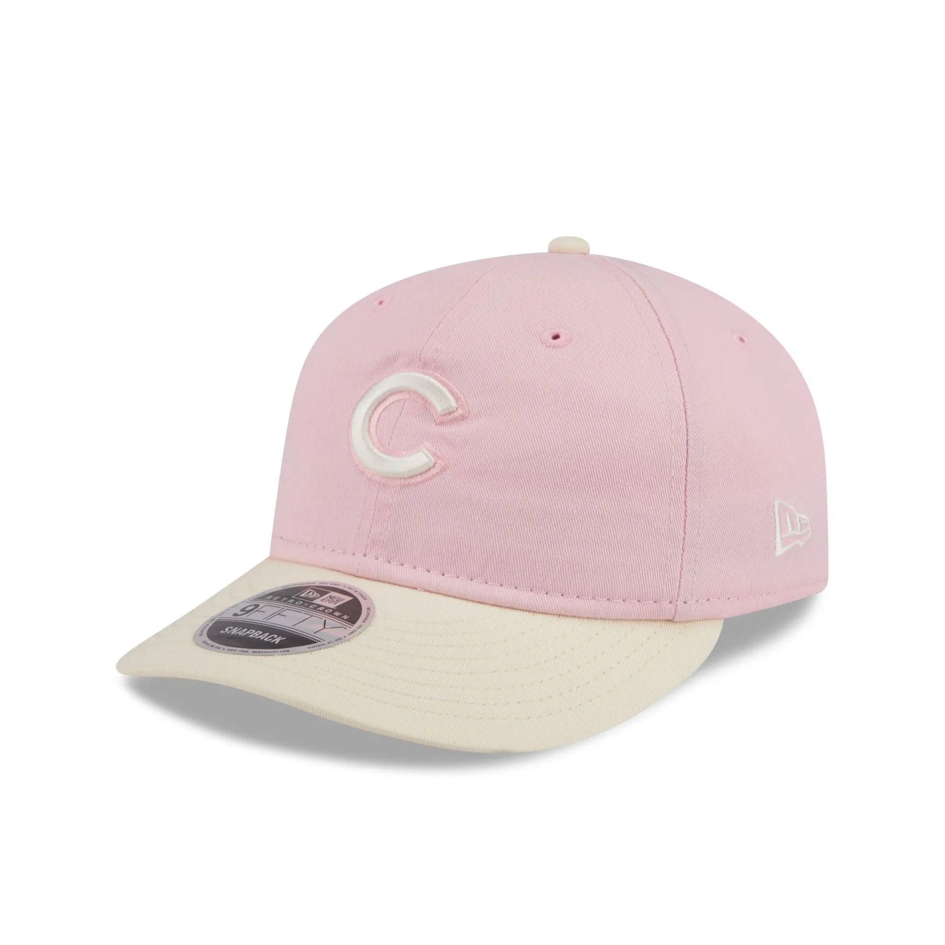 Chicago Cubs Light Pink 9FIFTY Snapback Hat sold by New Era product image thumbnail 3