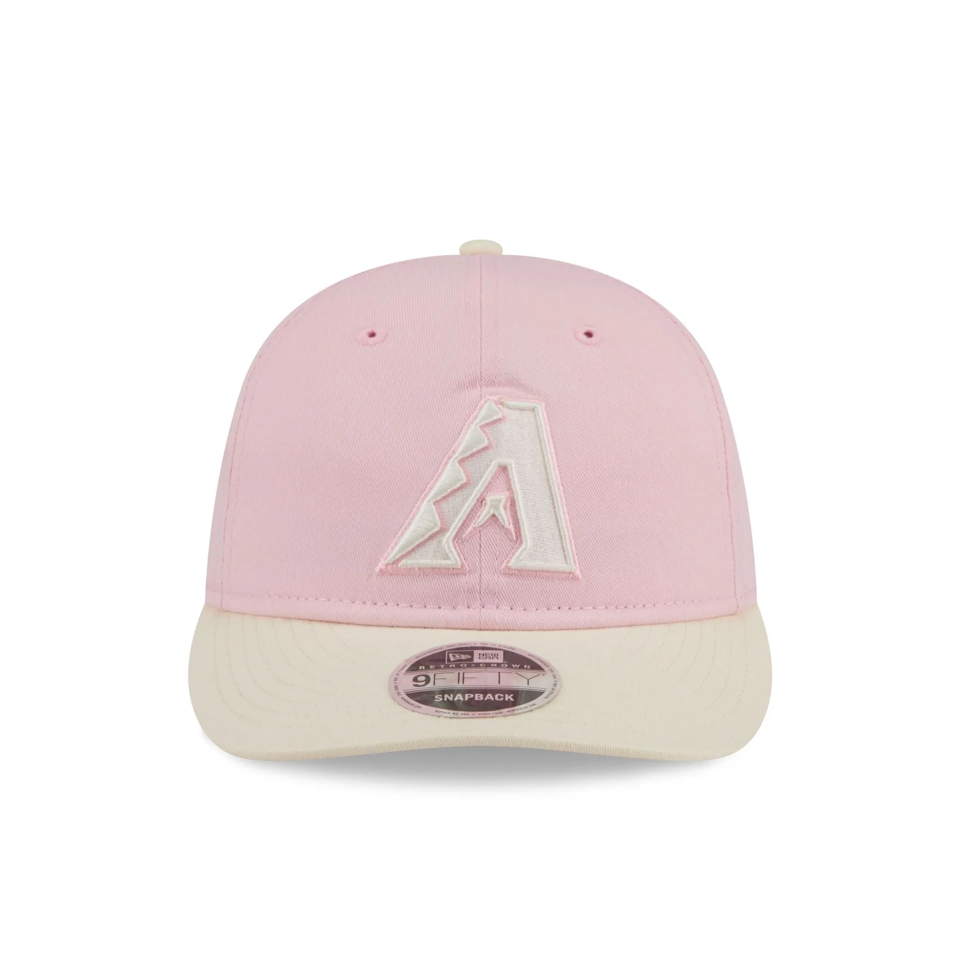 Arizona Diamondbacks Light Pink Retro Crown 9FIFTY Snapback Hat sold by New Era product image thumbnail 2