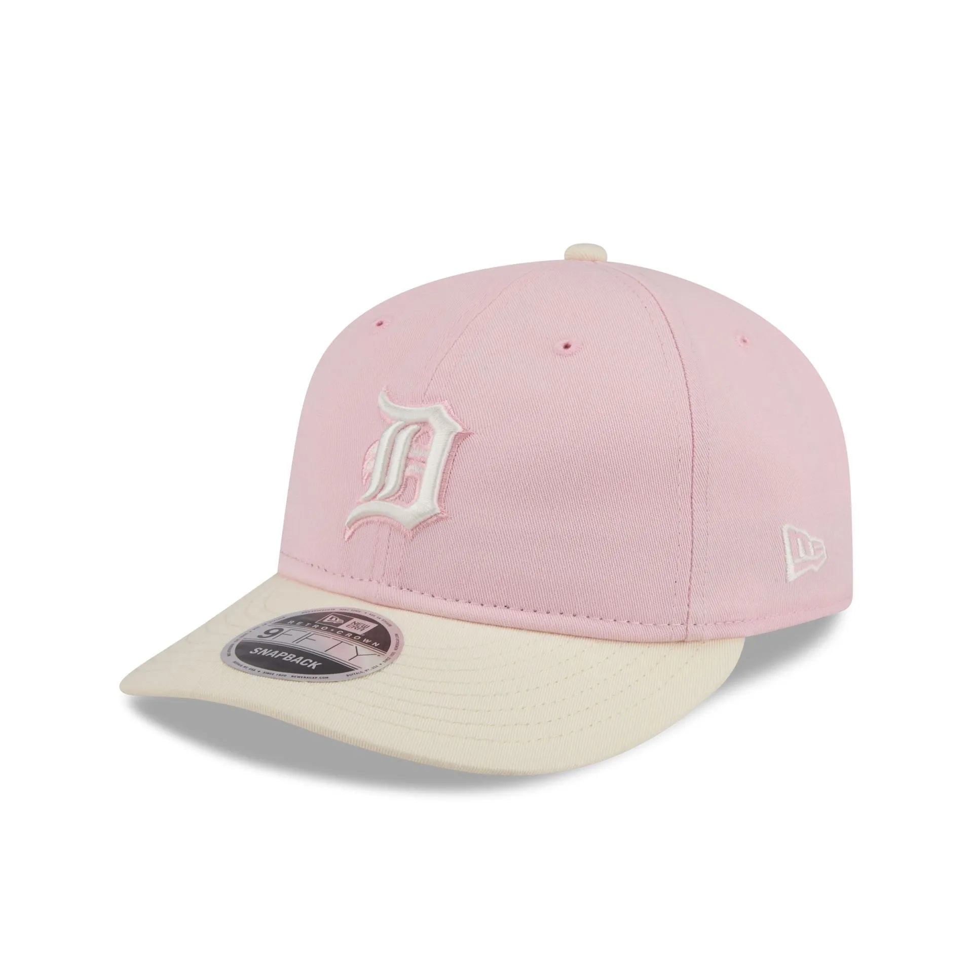 Detroit Tigers Light Pink Retro Crown 9FIFTY Snapback Hat sold by New Era product image thumbnail 3
