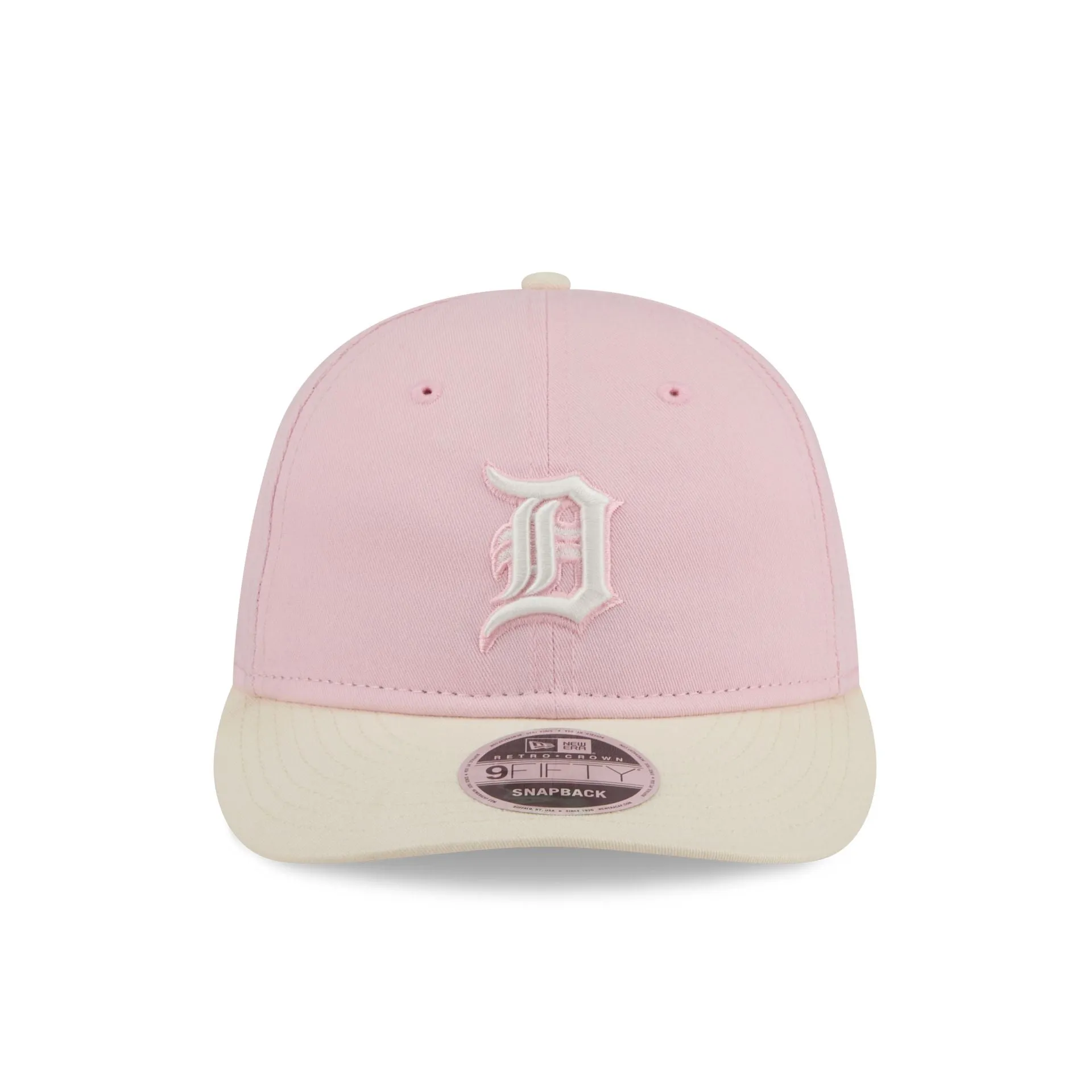 Detroit Tigers Light Pink Retro Crown 9FIFTY Snapback Hat sold by New Era product image thumbnail 2