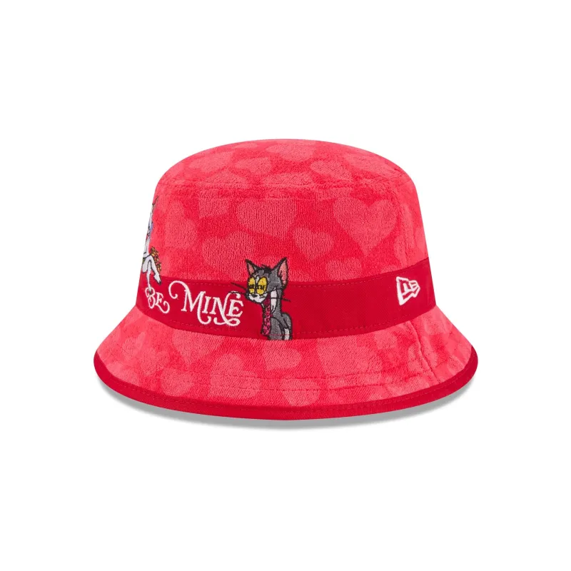 Tom and Jerry Be Mine Bucket Hat made by New Era
