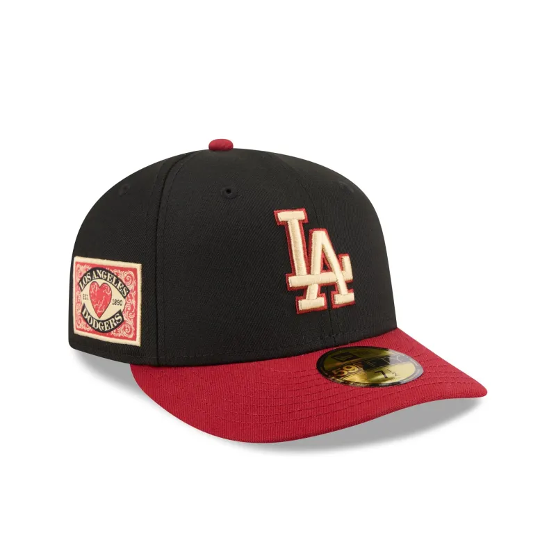Los Angeles Dodgers Team Cards 59FIFTY Fitted Hat sold by New Era