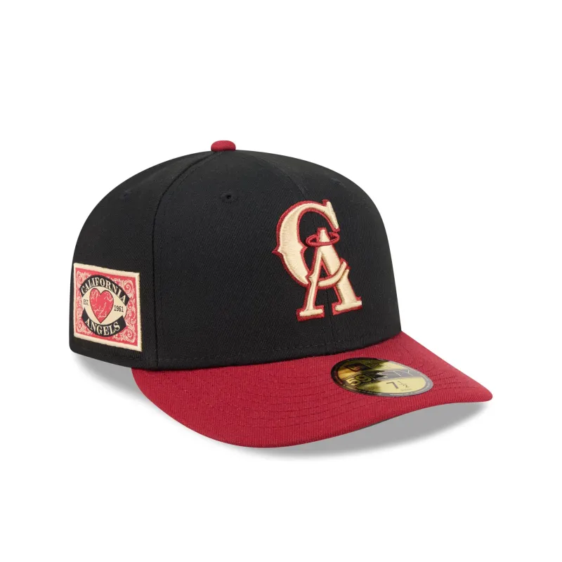 Los Angeles Angels Team Cards 59FIFTY Fitted Hat sold by New Era