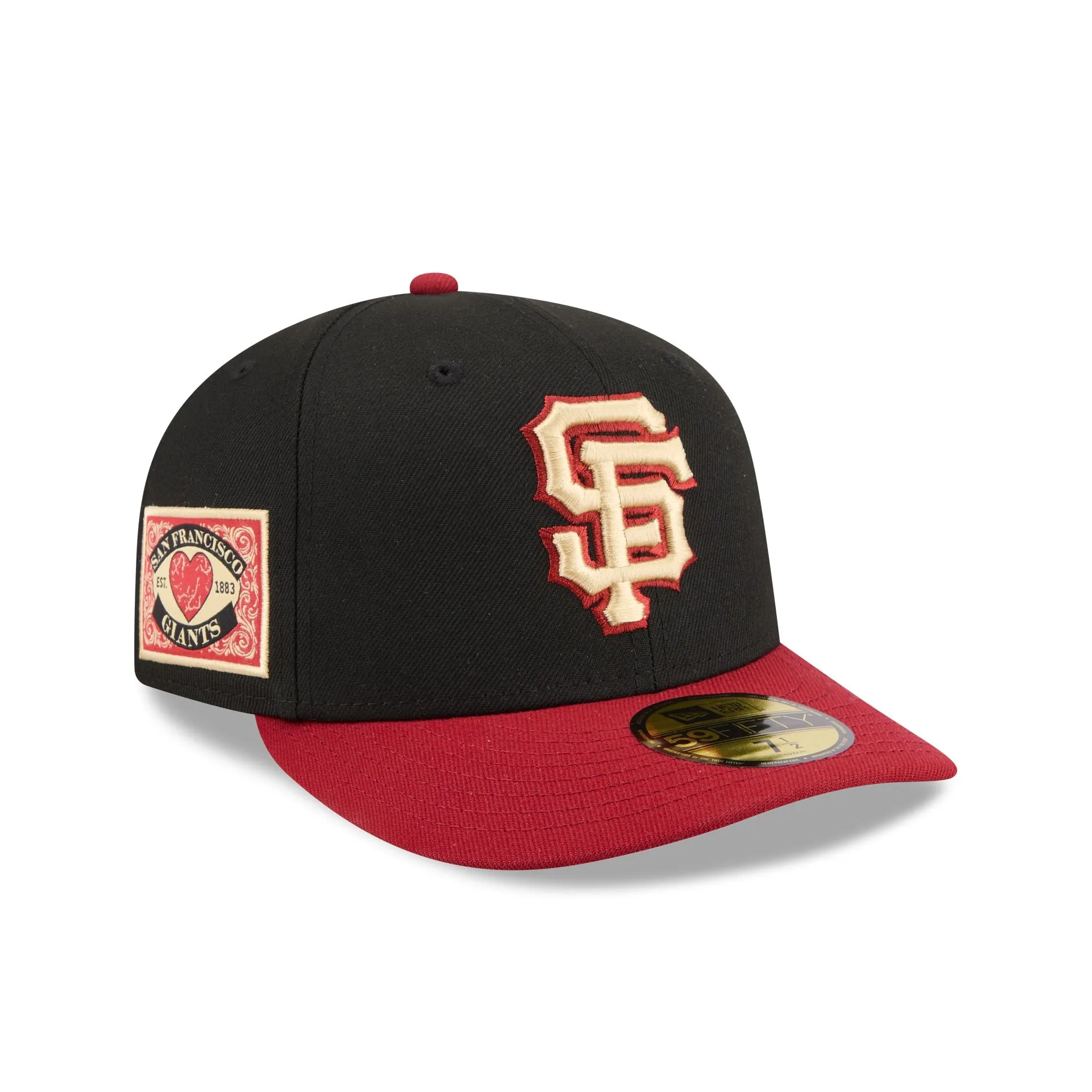 San Francisco Giants Team Cards 59FIFTY Fitted Hat sold by New Era