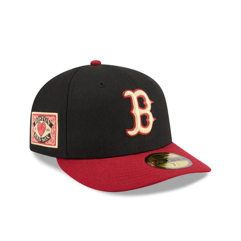 Boston Red Sox Team Cards 59FIFTY Fitted Hat sold by New Era