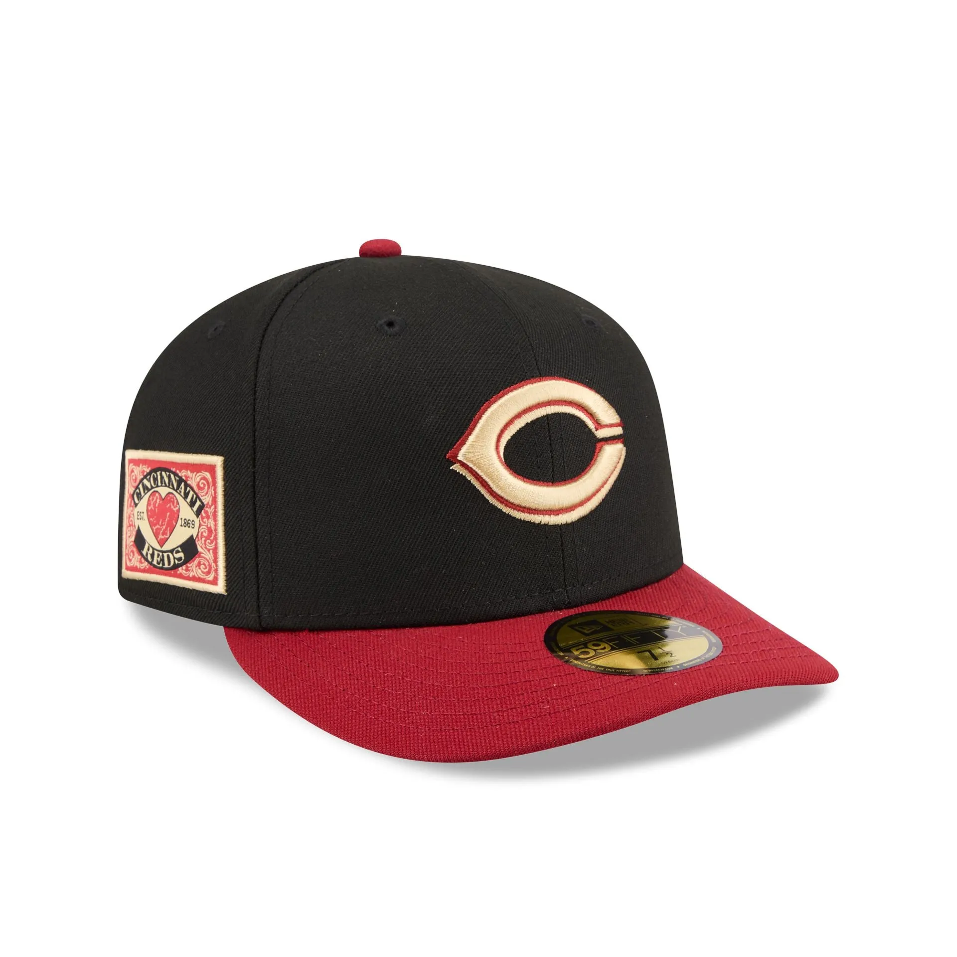 Cincinnati Reds Team Cards 59FIFTY Fitted Hat sold by New Era