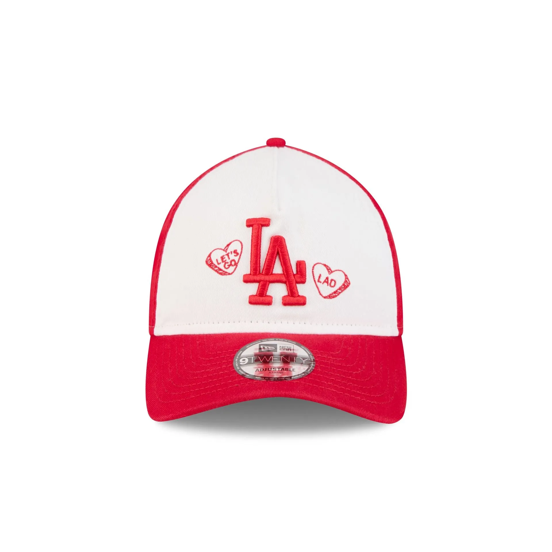 Los Angeles Dodgers Conversation Hearts 9TWENTY A-Frame Adjustable Hat sold by New Era product image thumbnail 2