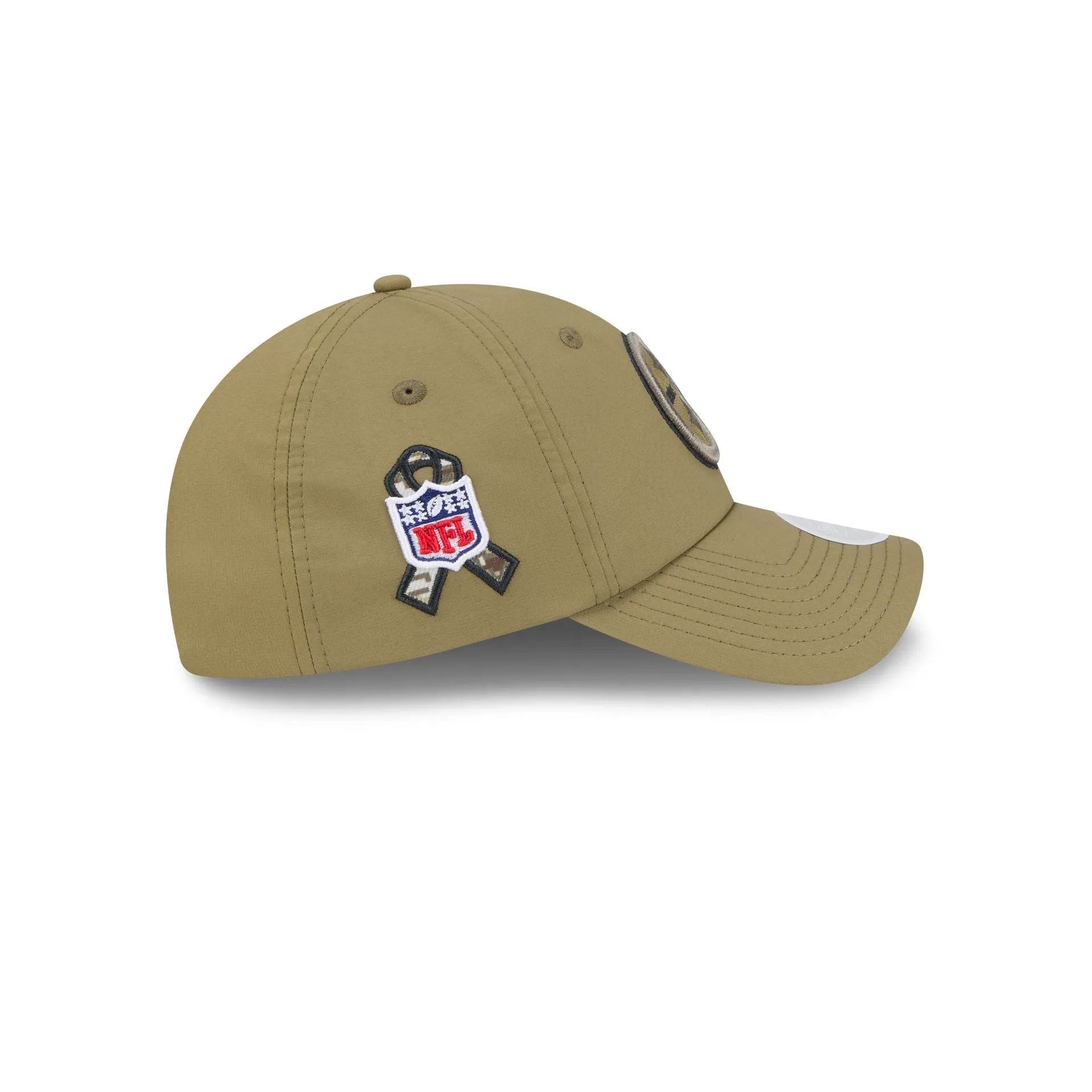 Pittsburgh Steelers 2025 Salute to Service Women's Open Back Ponytail Hat sold by New Era product image thumbnail 4