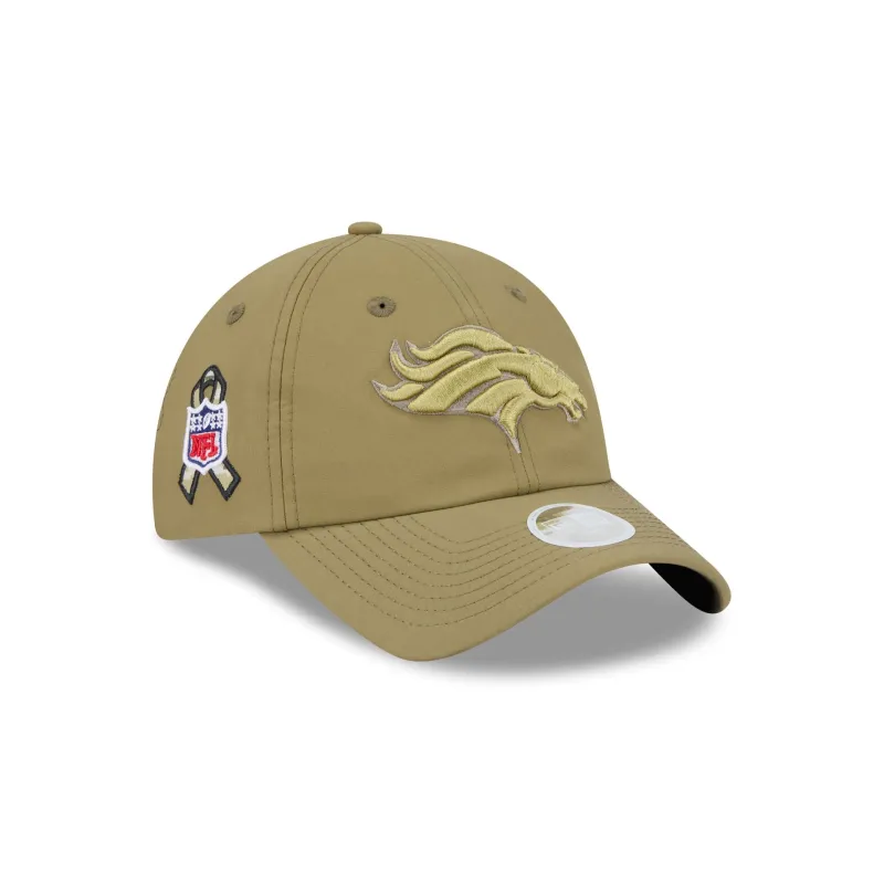 Denver Broncos 2025 Salute to Service Women's Open Back Ponytail Hat sold by New Era