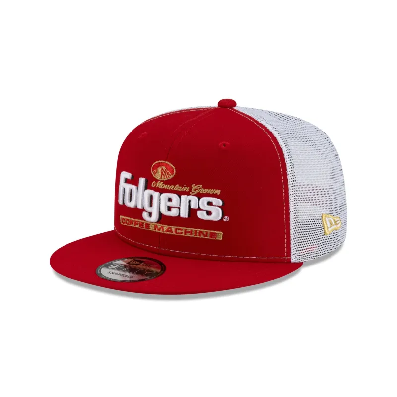 Hendrick Motorsports Tim Richmond Folgers 9FIFTY Trucker Hat made by New Era