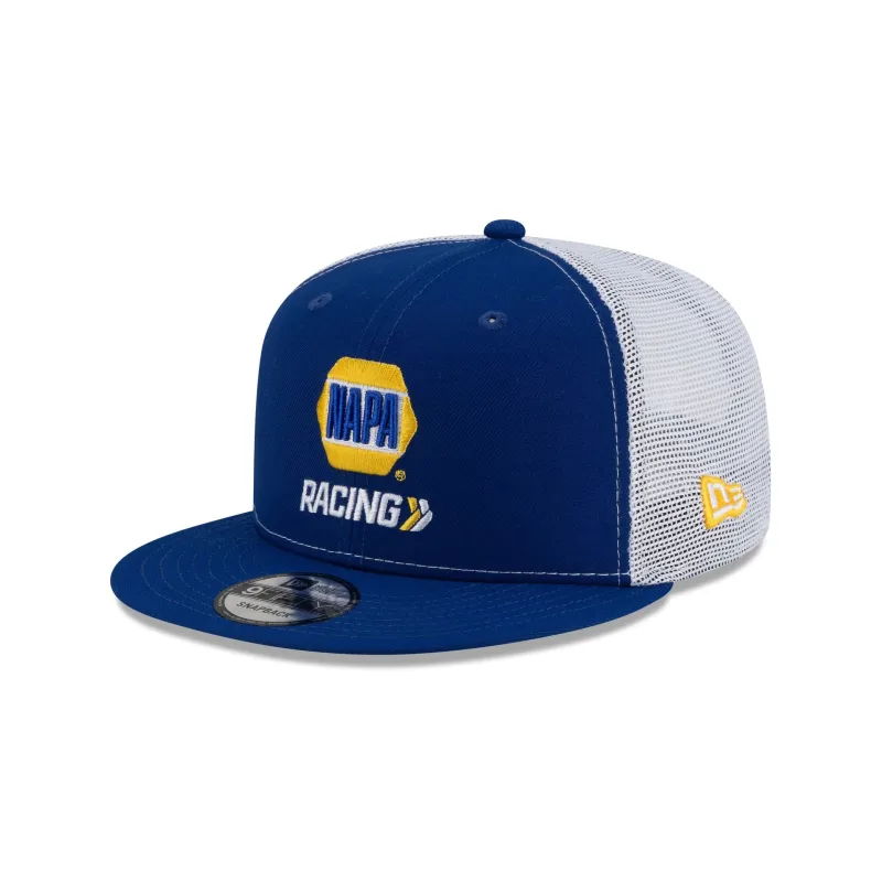Hendrick Motorsports Chase Elliott NAPA Racing 9FIFTY Trucker Hat made by New Era