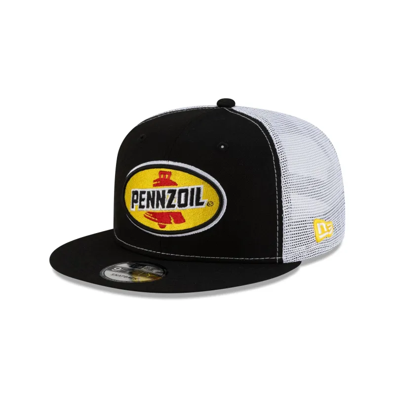Team Penske Joey Logano Pennzoil 9FIFTY Trucker Hat made by New Era