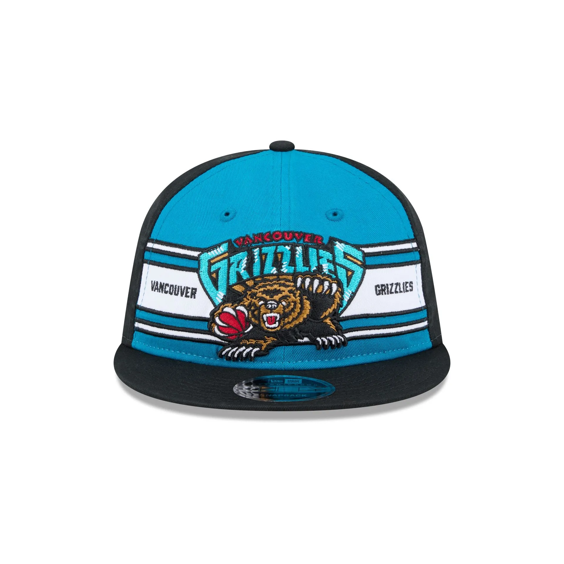 Vancouver Grizzlies Team Stripes Retro Crown 9FIFTY Snapback Hat sold by New Era product image thumbnail 2
