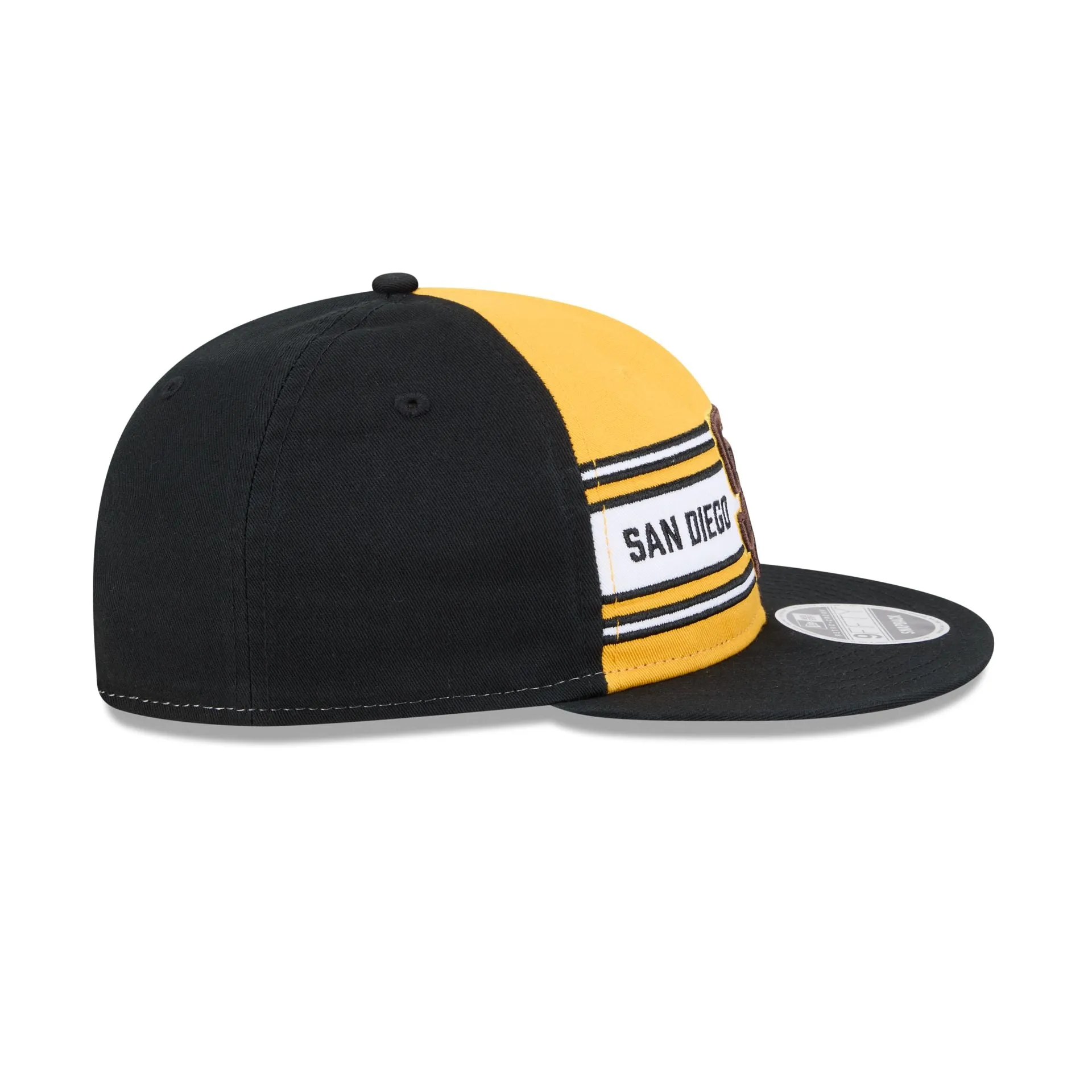 San Diego Padres Team Stripes Retro Crown 9FIFTY Snapback Hat sold by New Era product image thumbnail 5