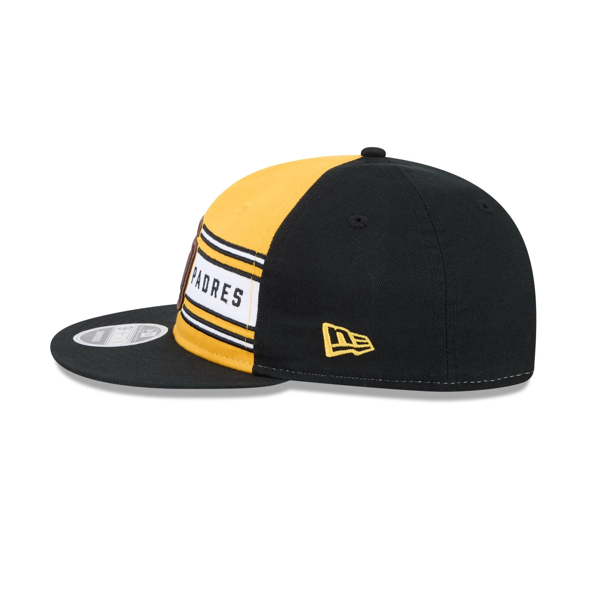 San Diego Padres Team Stripes Retro Crown 9FIFTY Snapback Hat sold by New Era product image thumbnail 4