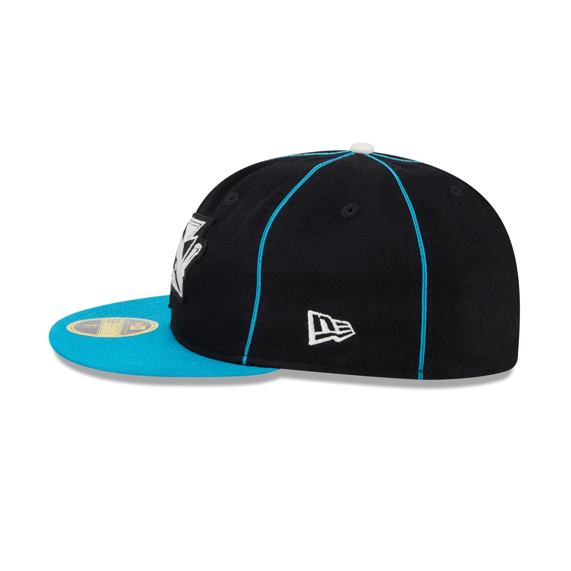 San Jose Sharks Felt Logo Retro Crown 59FIFTY Fitted Hat sold by New Era product image thumbnail 5