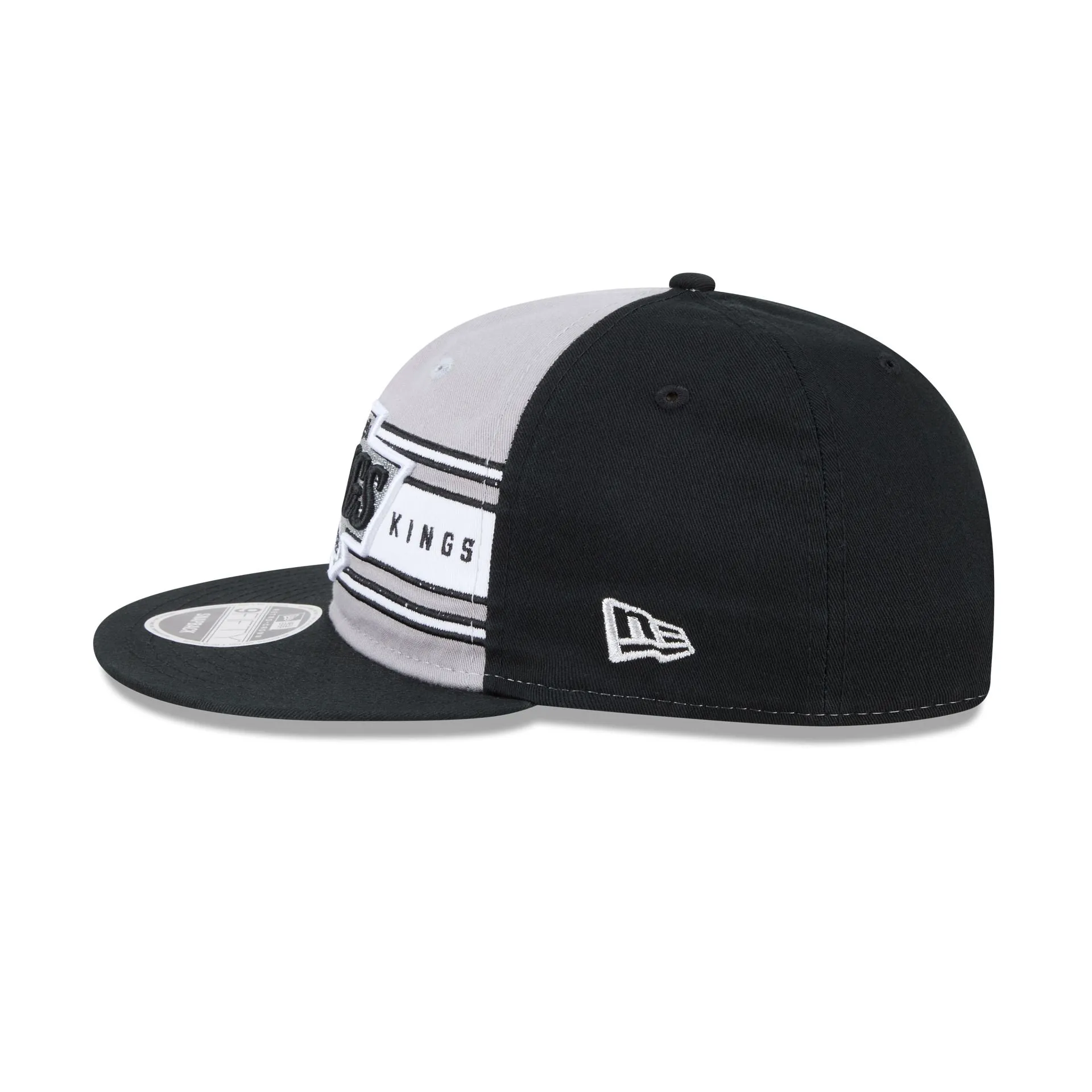 Los Angeles Kings Team Stripes Retro Crown 9FIFTY Snapback Hat sold by New Era product image thumbnail 4