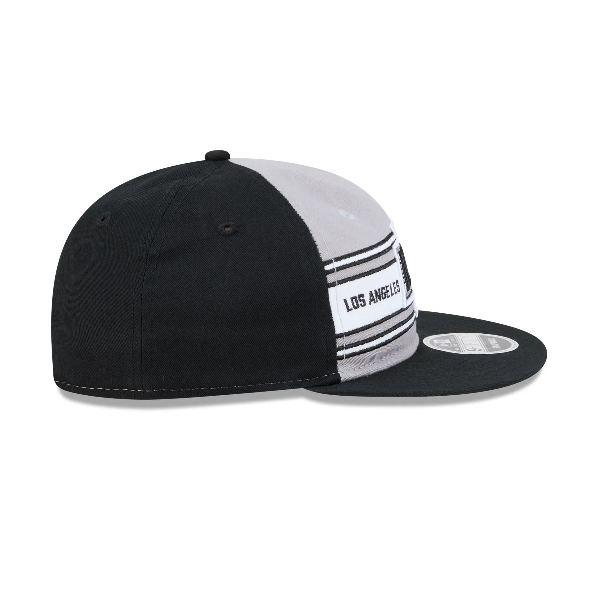 Los Angeles Kings Team Stripes Retro Crown 9FIFTY Snapback Hat sold by New Era product image thumbnail 5