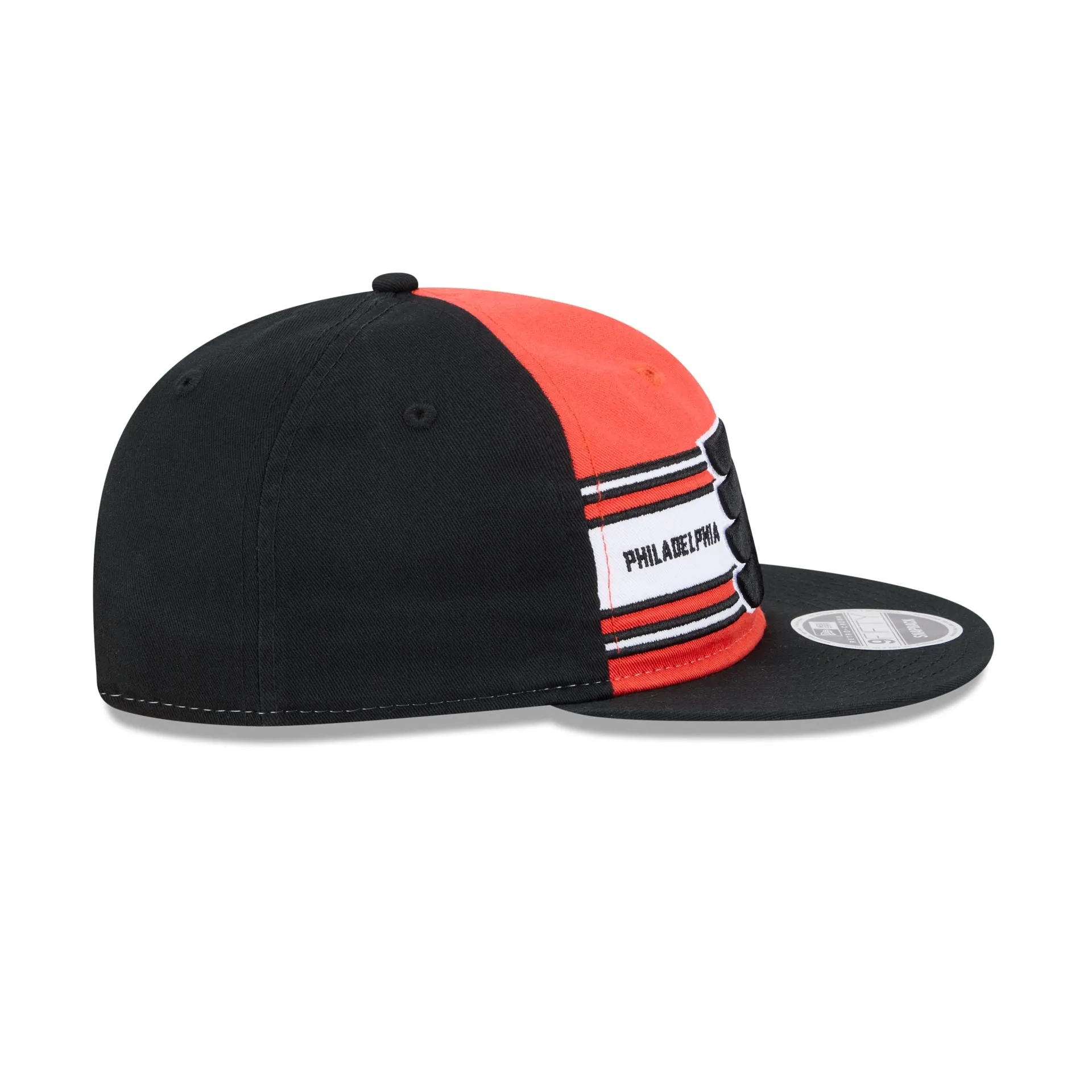 Philadelphia Flyers Team Stripes Retro Crown 9FIFTY Snapback Hat sold by New Era product image thumbnail 5