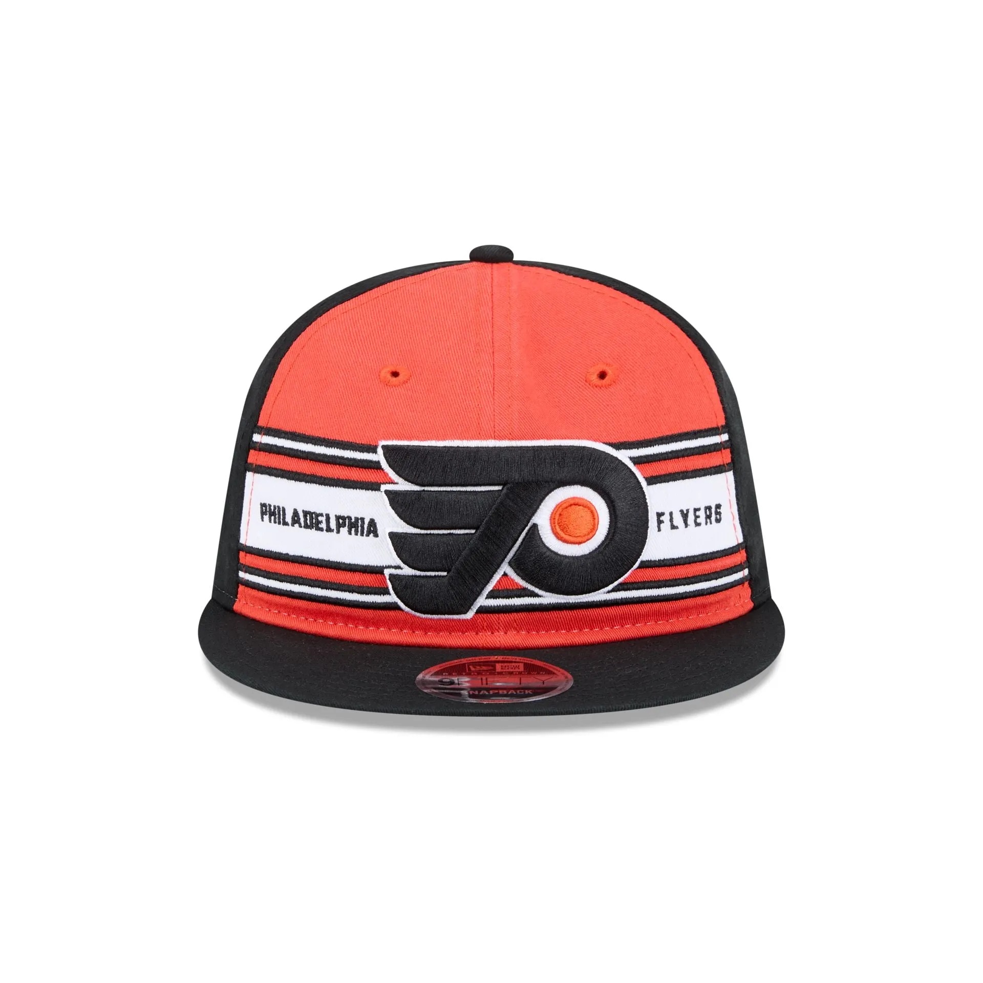 Philadelphia Flyers Team Stripes Retro Crown 9FIFTY Snapback Hat sold by New Era product image thumbnail 2