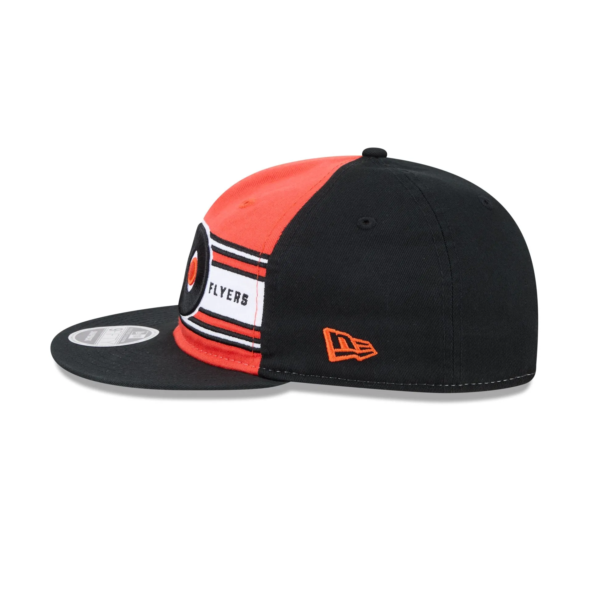 Philadelphia Flyers Team Stripes Retro Crown 9FIFTY Snapback Hat sold by New Era product image thumbnail 4