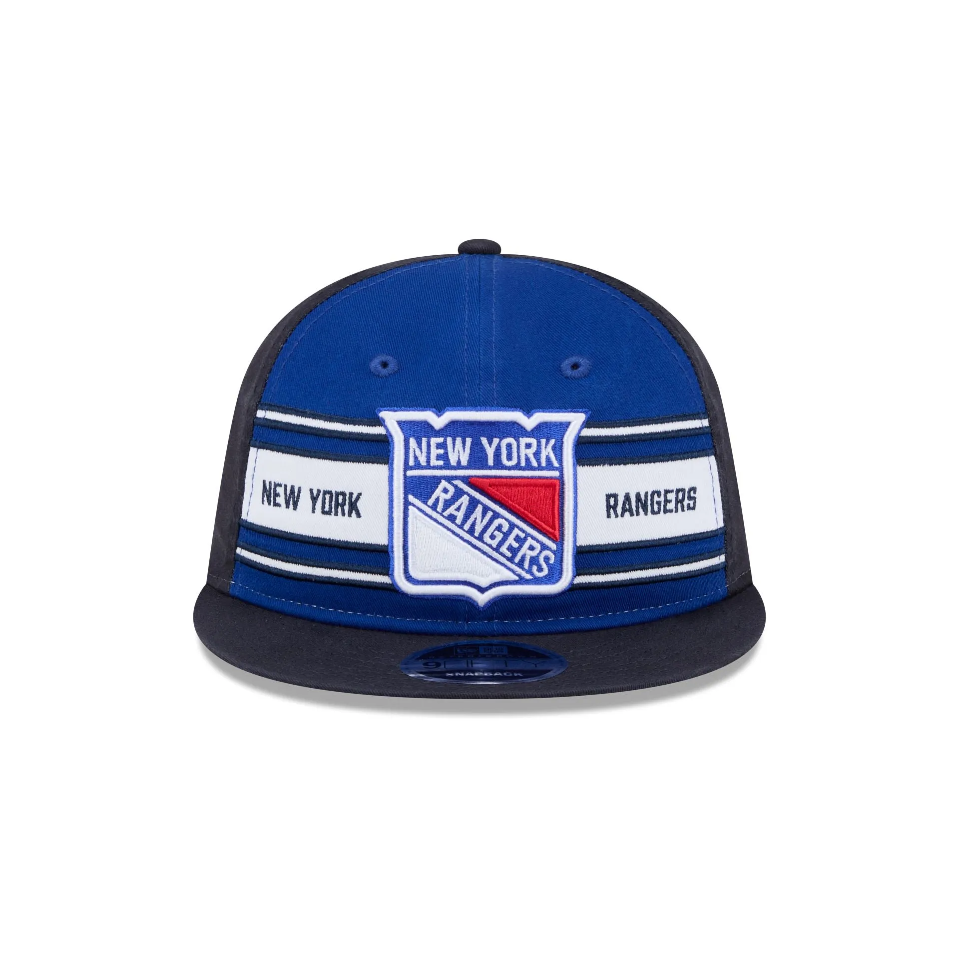 New York Rangers Team Stripes Retro Crown 9FIFTY Snapback Hat sold by New Era product image thumbnail 2