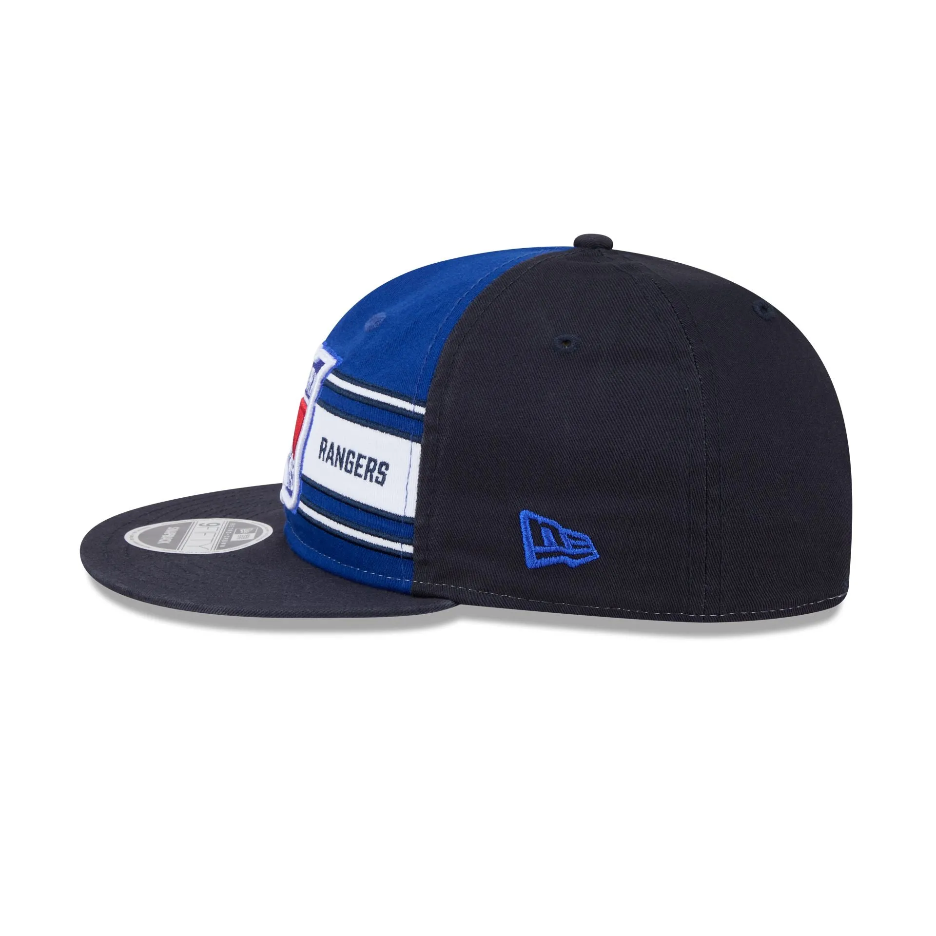 New York Rangers Team Stripes Retro Crown 9FIFTY Snapback Hat sold by New Era product image thumbnail 4