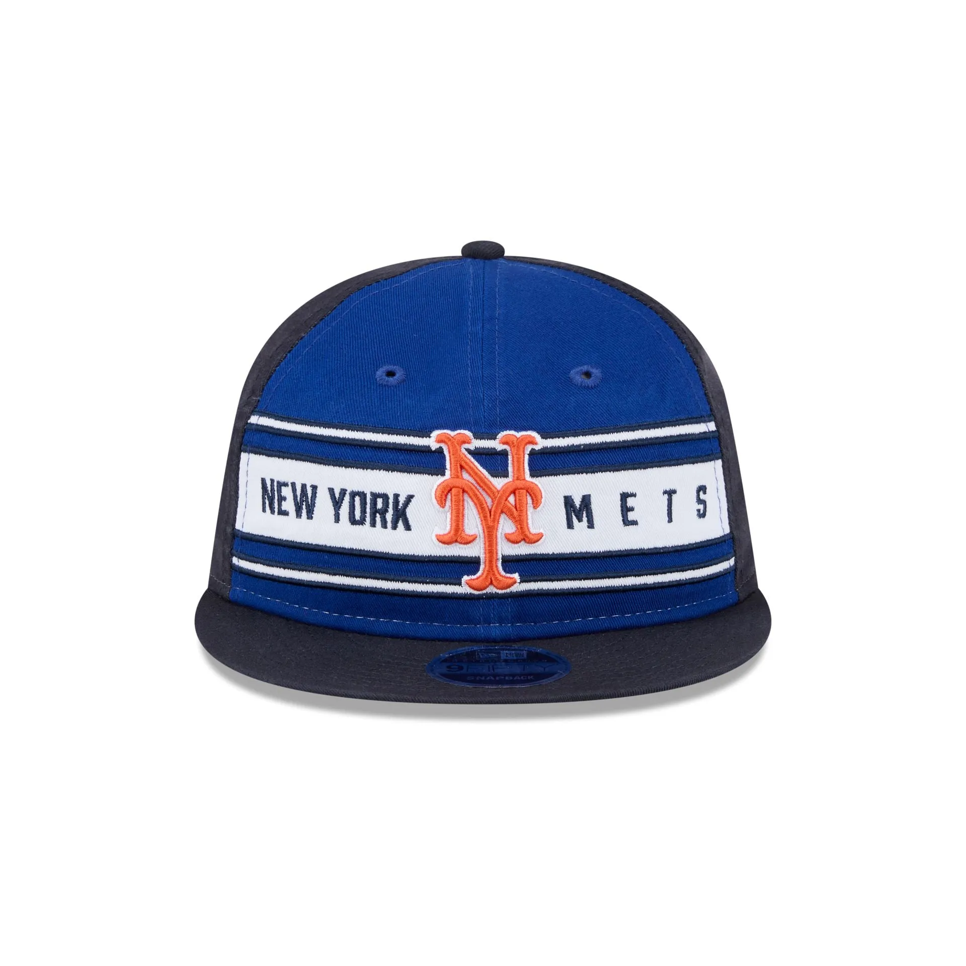 New York Mets Team Stripes Retro Crown 9FIFTY Snapback Hat sold by New Era product image thumbnail 2