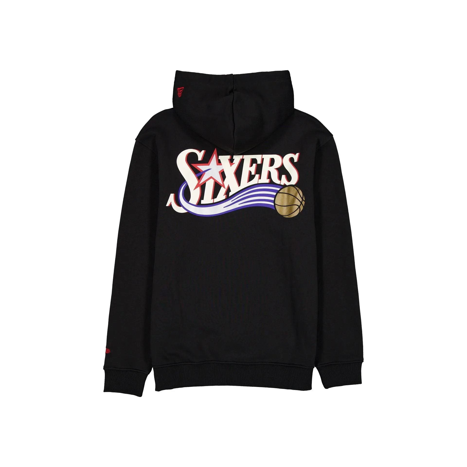 Philadelphia 76ers Retro Black Hoodie sold by New Era product image thumbnail 2