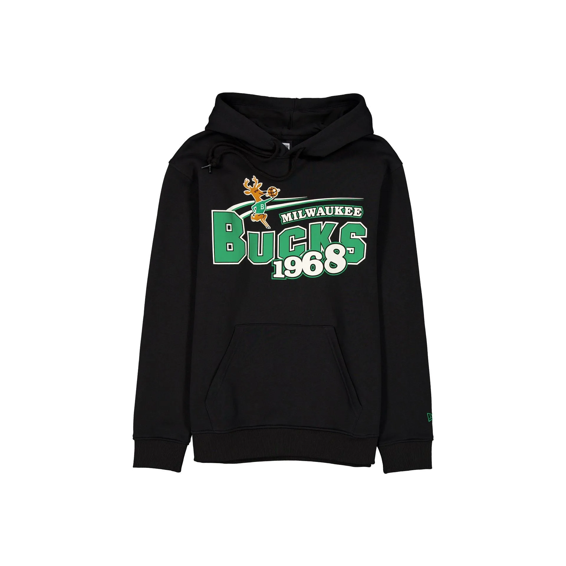 Milwaukee Bucks Retro Black Hoodie sold by New Era