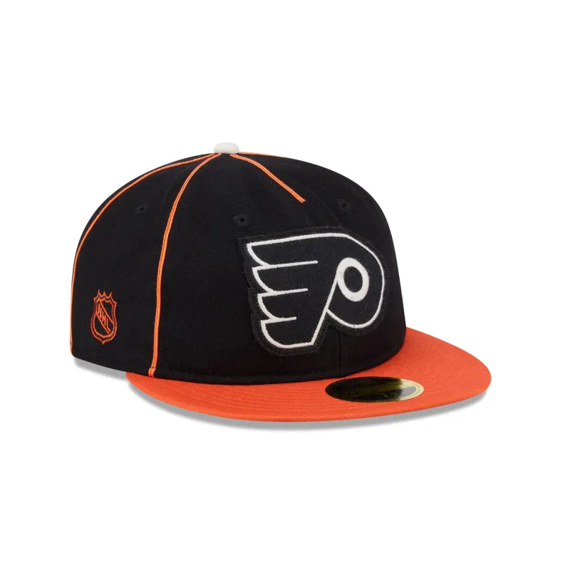 Philadelphia Flyers Felt Logo Retro Crown 59FIFTY Fitted Hat sold by New Era