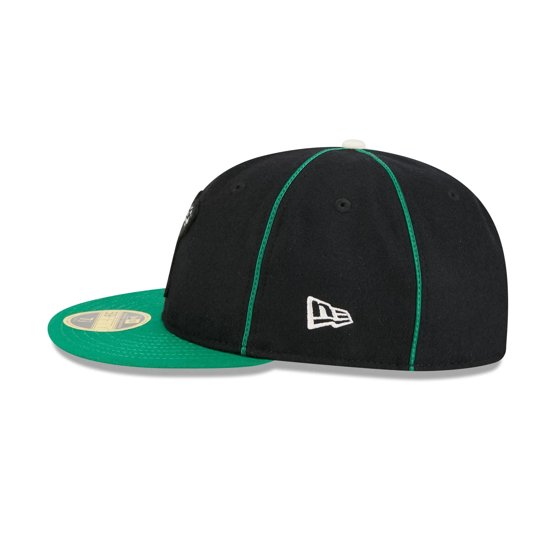 Milwaukee Bucks Felt Logo Retro Crown 59FIFTY Fitted Hat sold by New Era product image thumbnail 5