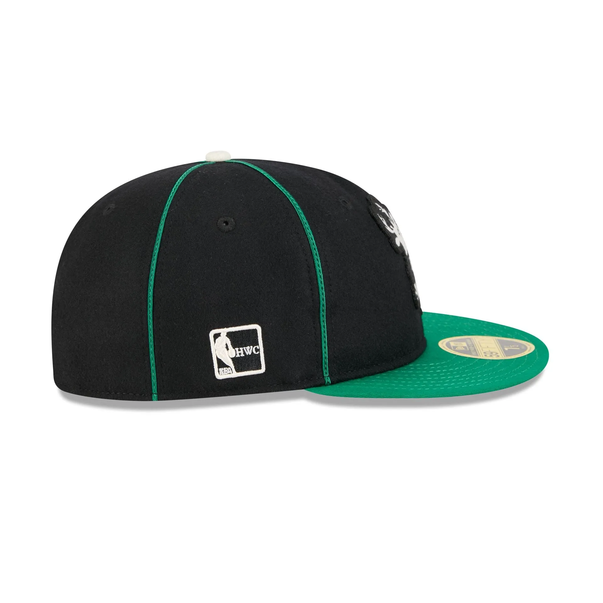 Milwaukee Bucks Felt Logo Retro Crown 59FIFTY Fitted Hat sold by New Era product image thumbnail 4