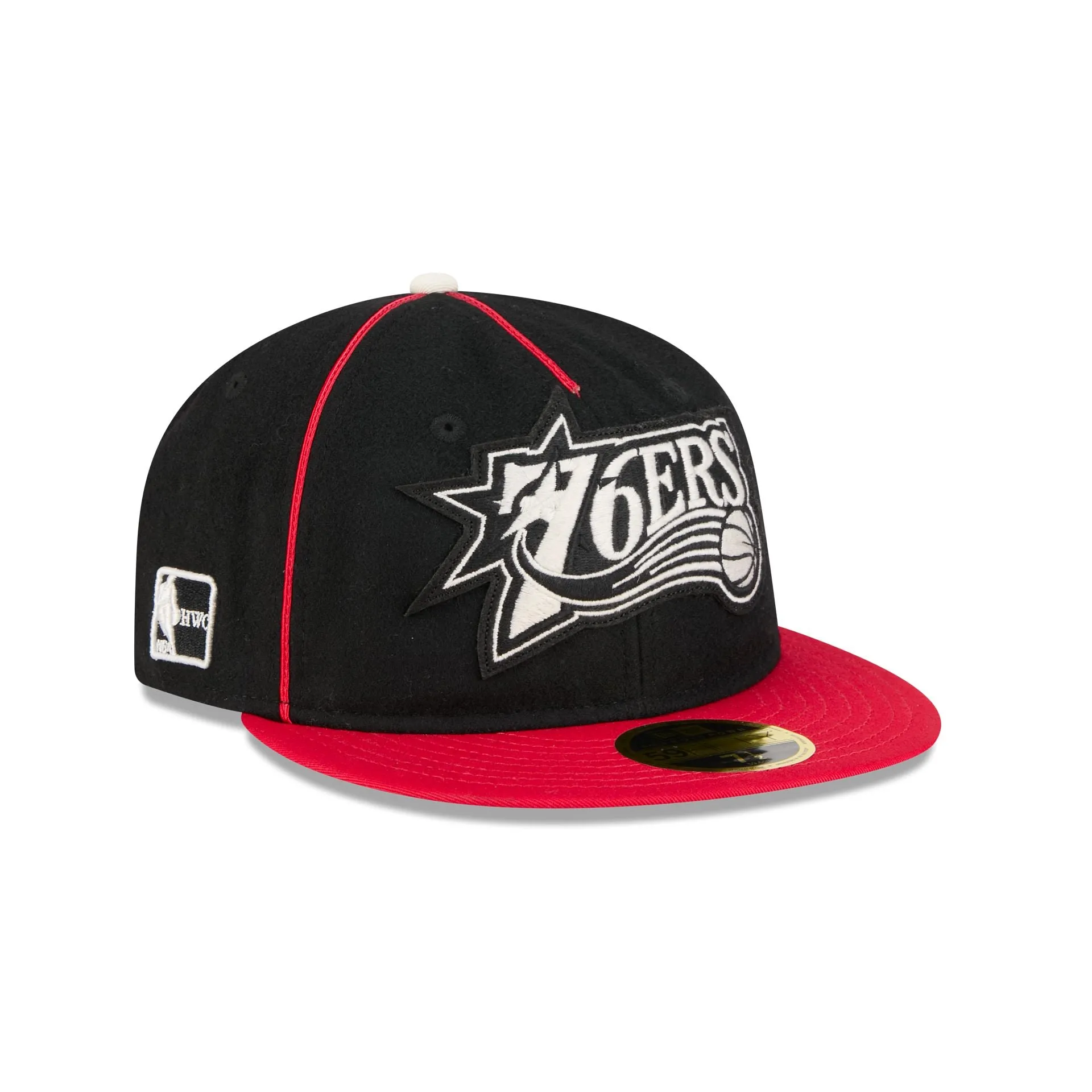 Philadelphia 76ers Felt Logo Retro Crown 59FIFTY Fitted Hat sold by New Era