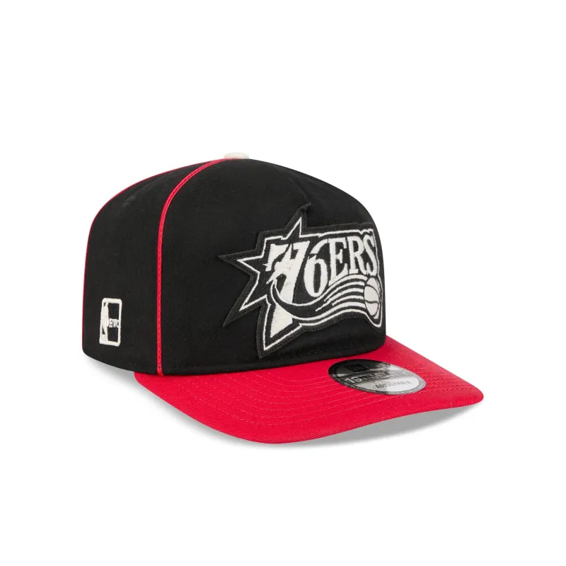 Philadelphia 76ers Felt Logo 19TWENTY Adjustable Hat sold by New Era