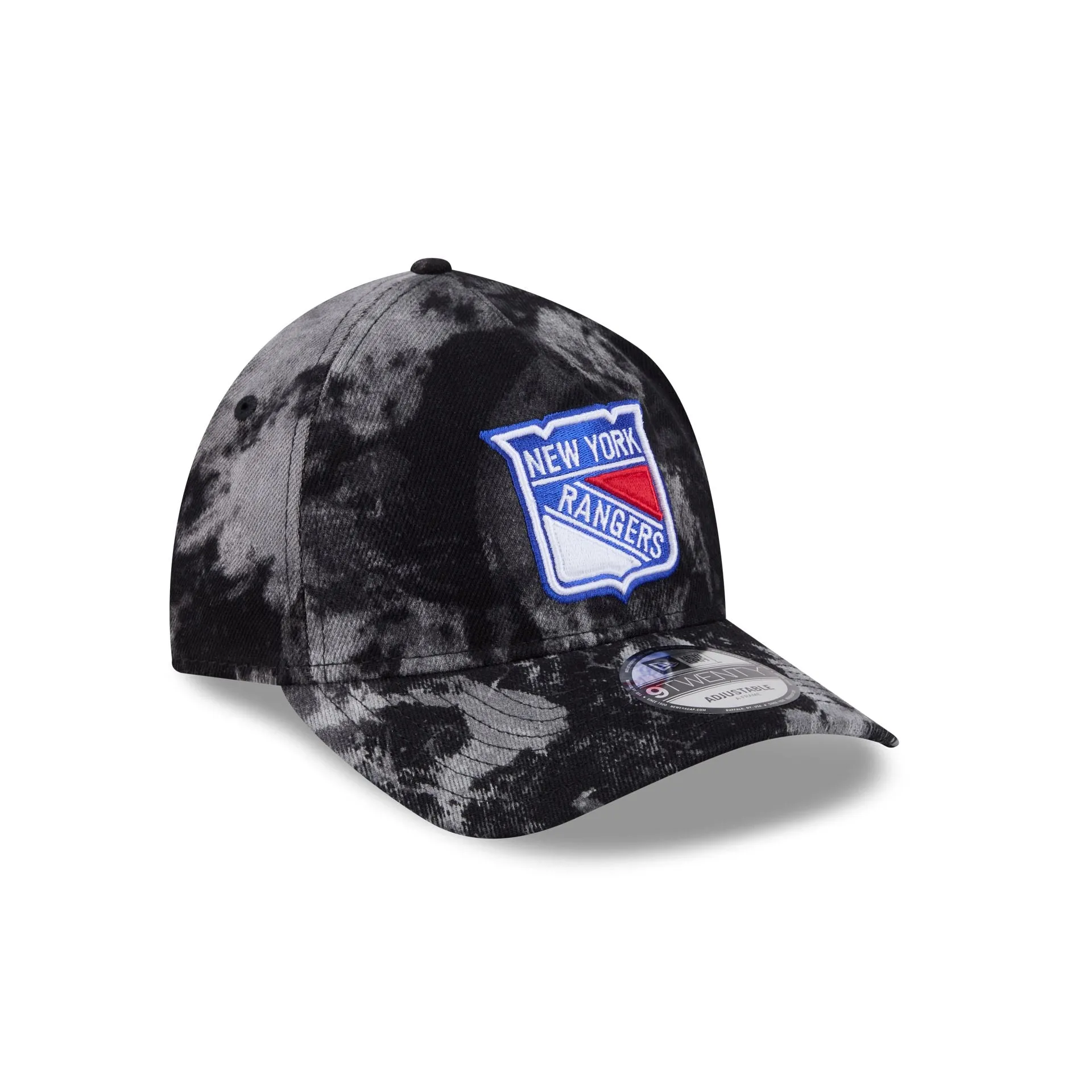 New York Rangers Bleached Denim 9TWENTY A-Frame Adjustable Hat sold by New Era product image thumbnail 3