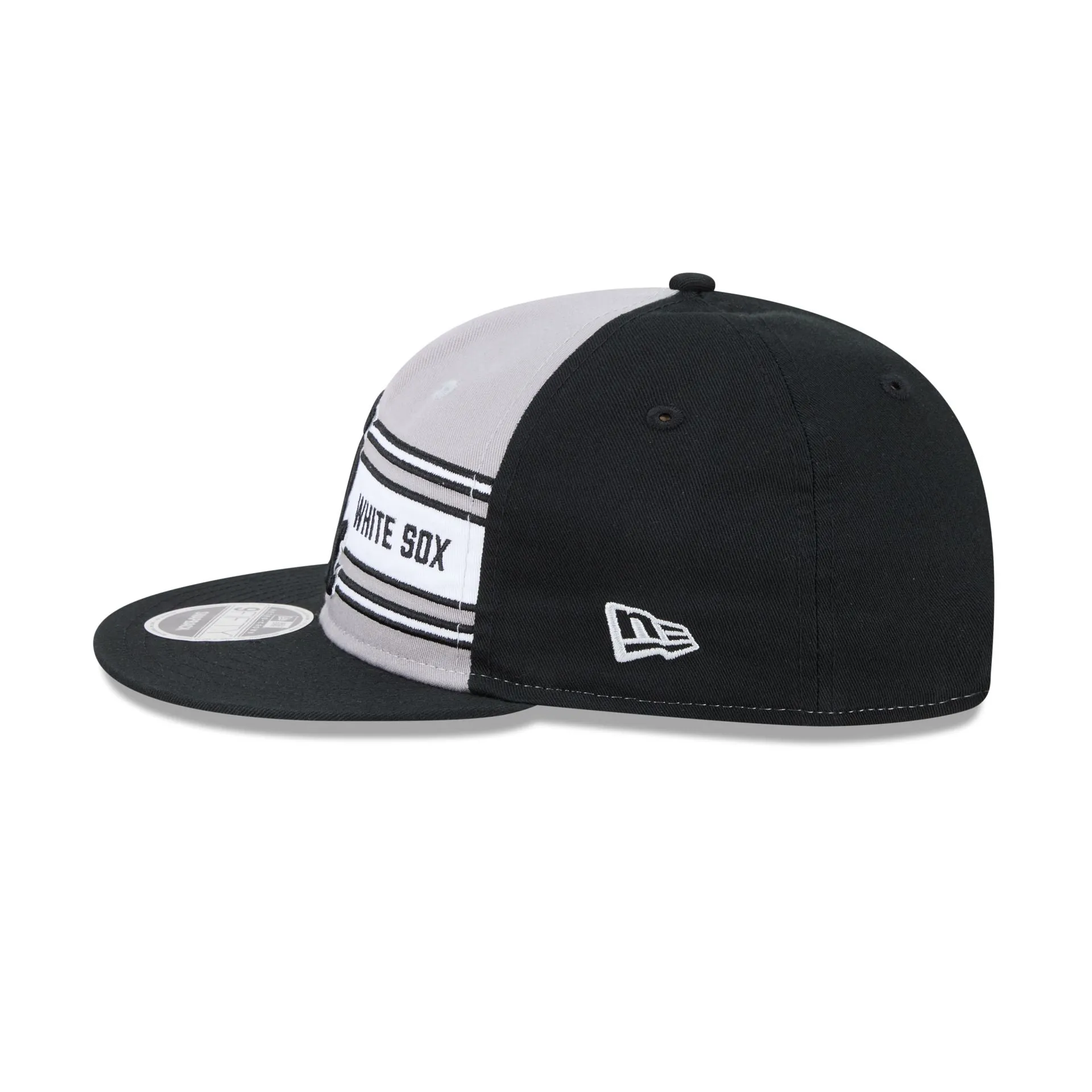 Chicago White Sox Team Stripes Retro Crown 9FIFTY Snapback Hat sold by New Era product image thumbnail 4