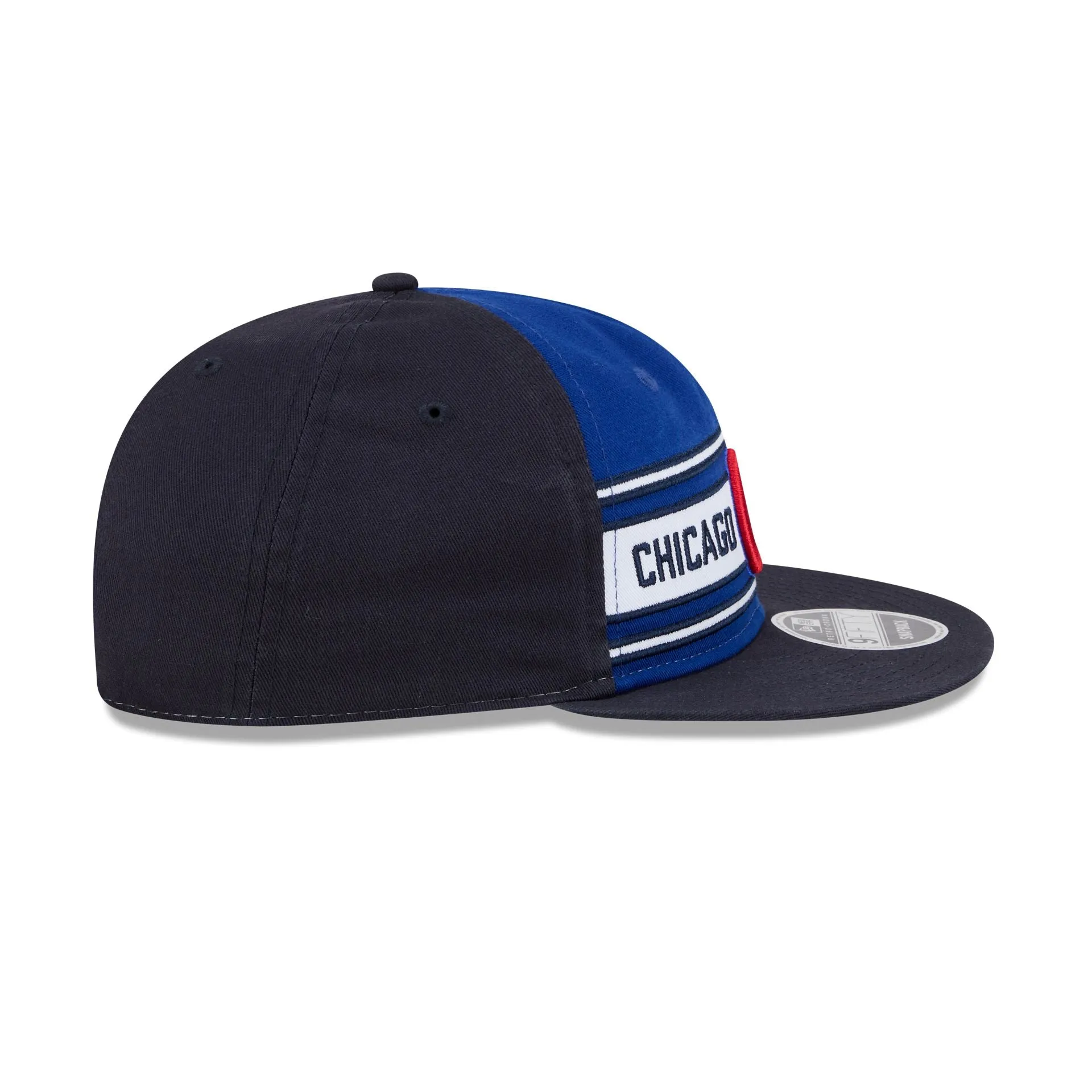 Chicago Cubs Team Stripes Retro Crown 9FIFTY Snapback Hat sold by New Era product image thumbnail 5