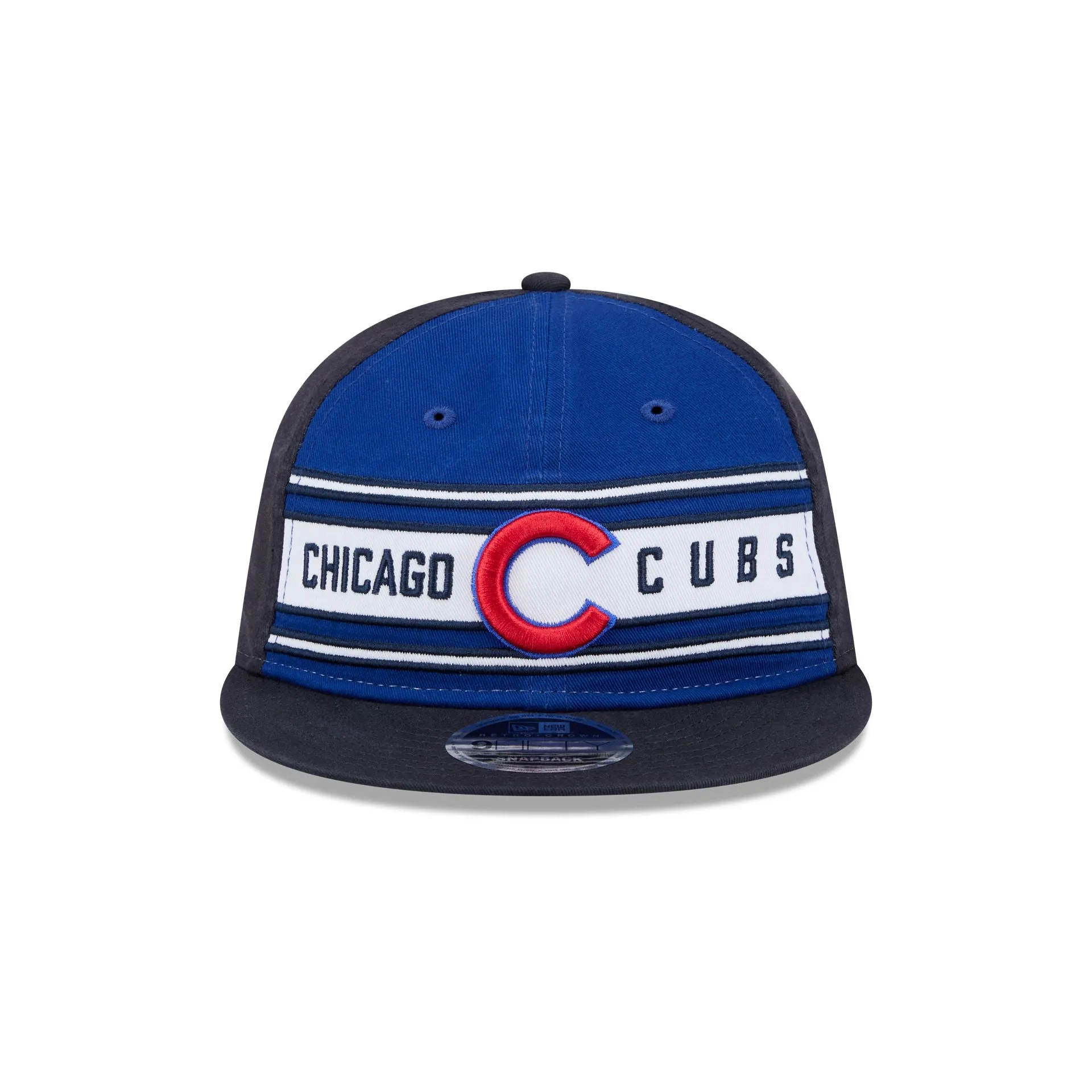 Chicago Cubs Team Stripes Retro Crown 9FIFTY Snapback Hat sold by New Era product image thumbnail 2